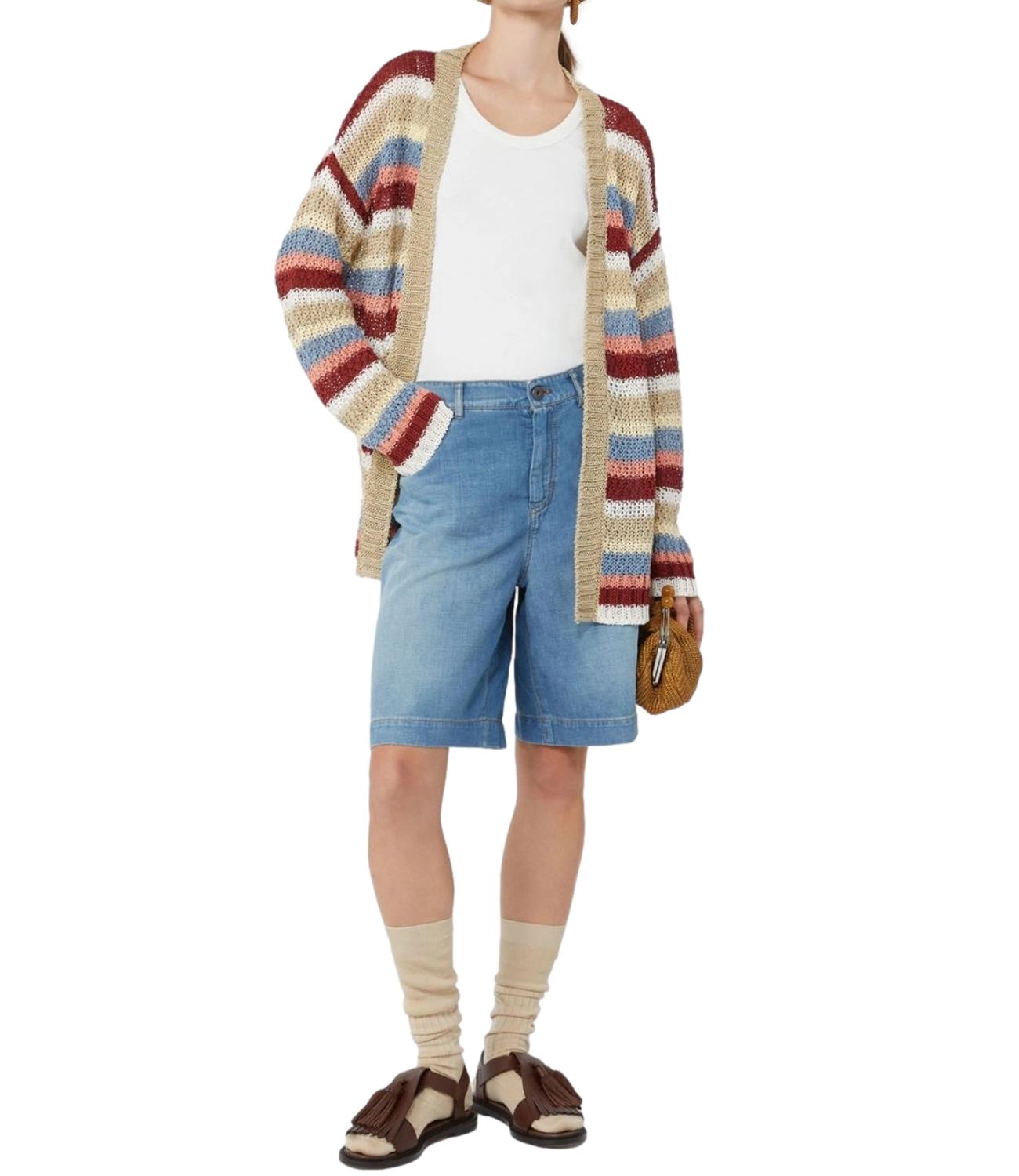 Max Mara Weekend Short Wkdozono Blu Donna