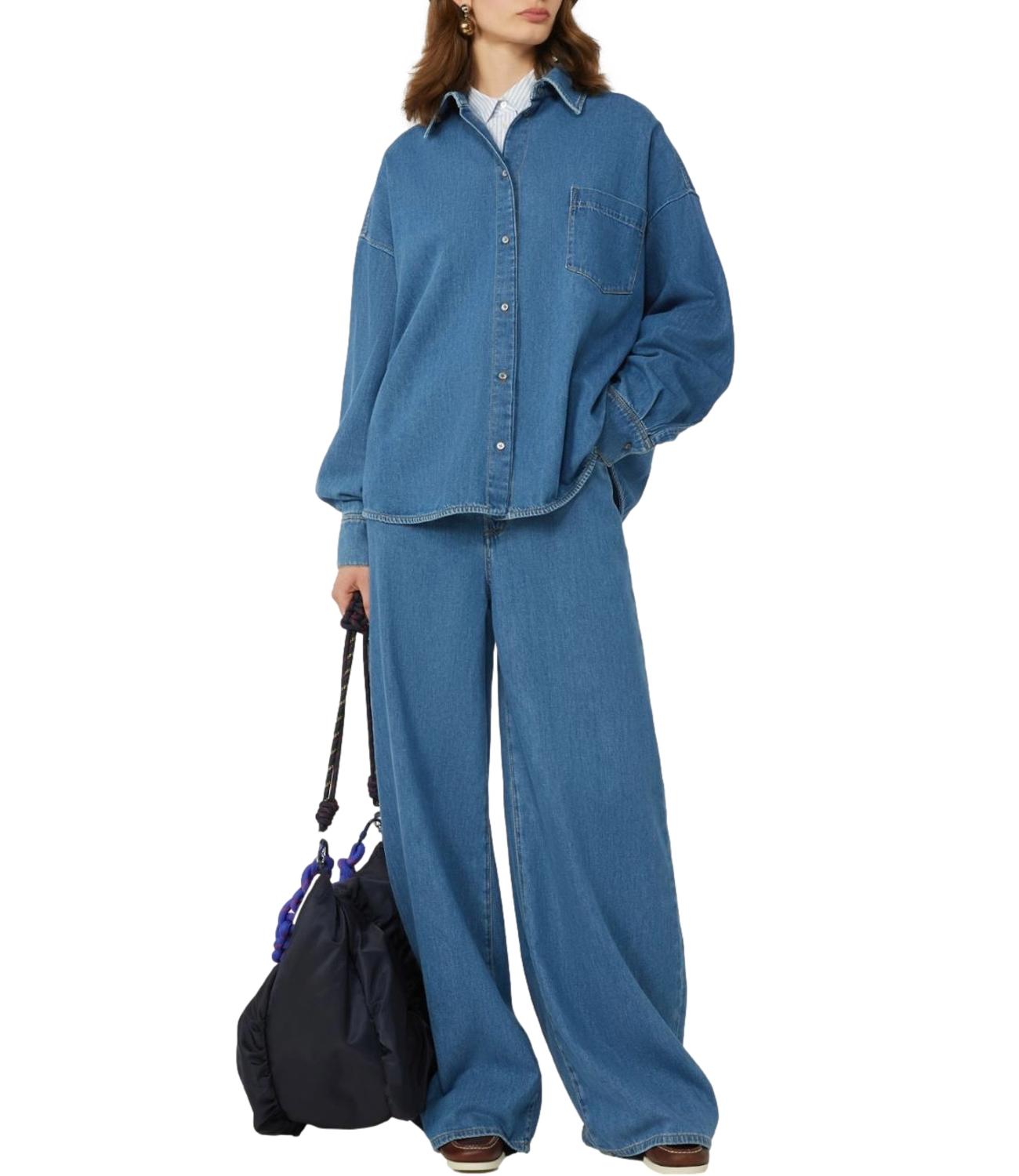 Max Mara Weekend Jeans Wkdvega Blu Donna