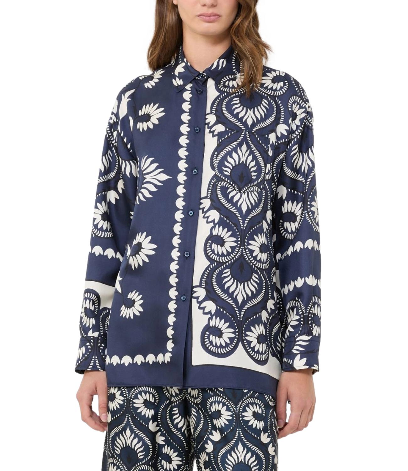 Max Mara Weekend Camicia Wkdlastra Blu Donna