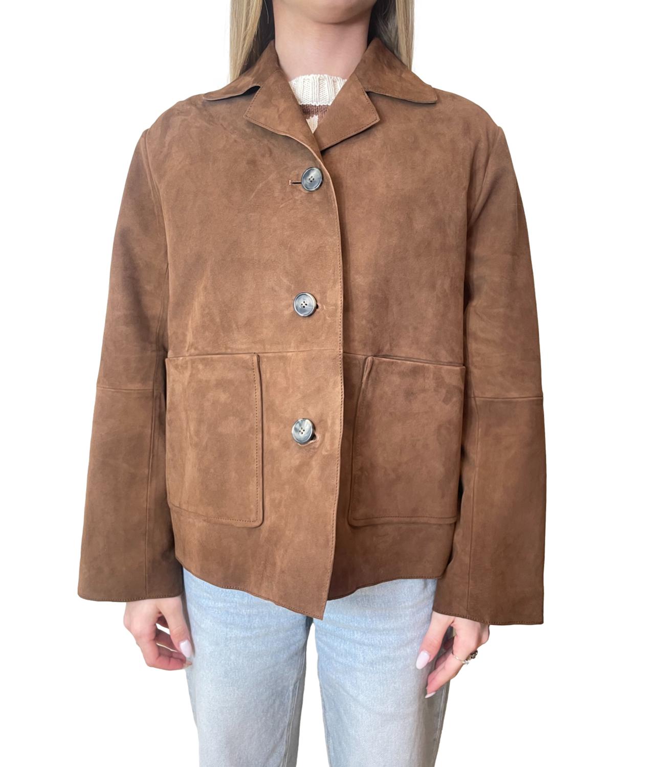 Max Mara Weekend Giacca Wkdpalchi Cuoio Donna