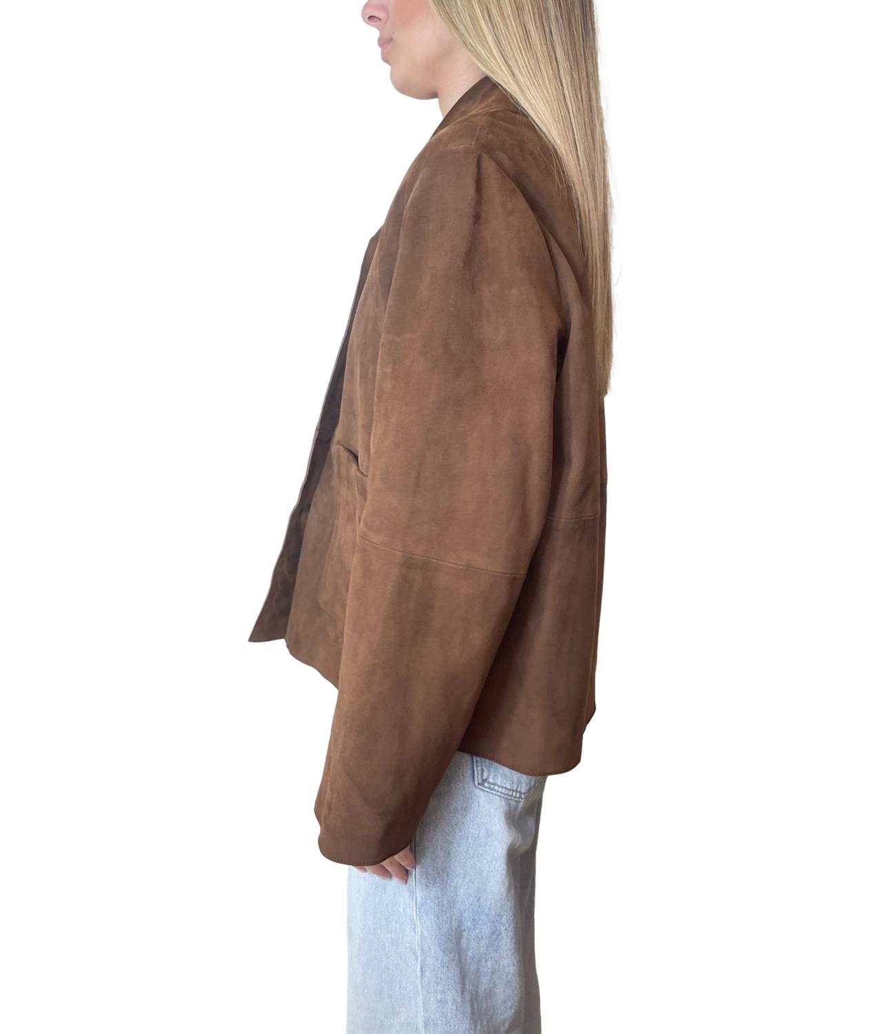 Max Mara Weekend Giacca Wkdpalchi Cuoio Donna