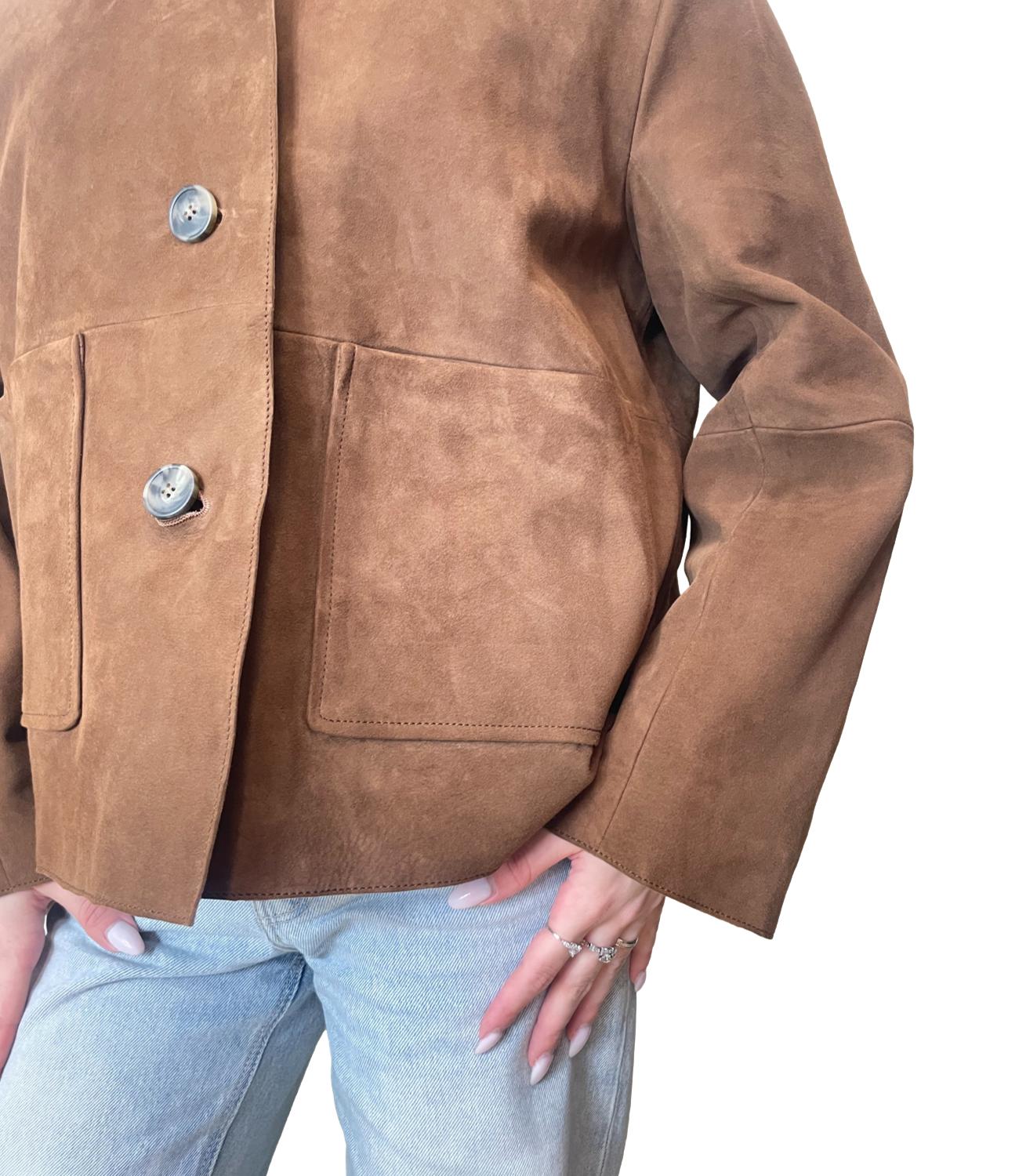 Max Mara Weekend Giacca Wkdpalchi Cuoio Donna