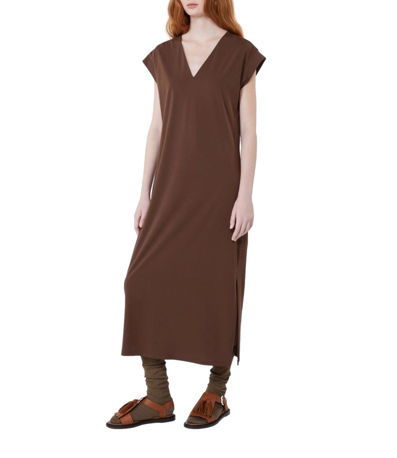 MAX MARA WEEKEND abito Wkdmirto cioccolato donna