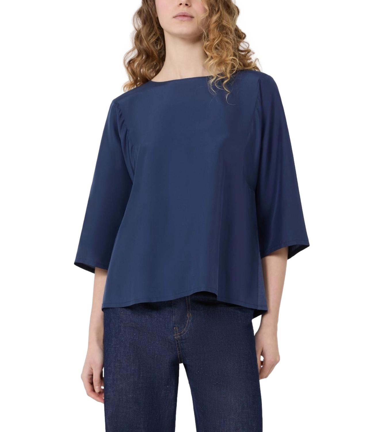 Max Mara Weekend Blusa Wkdfastoso Blu Donna