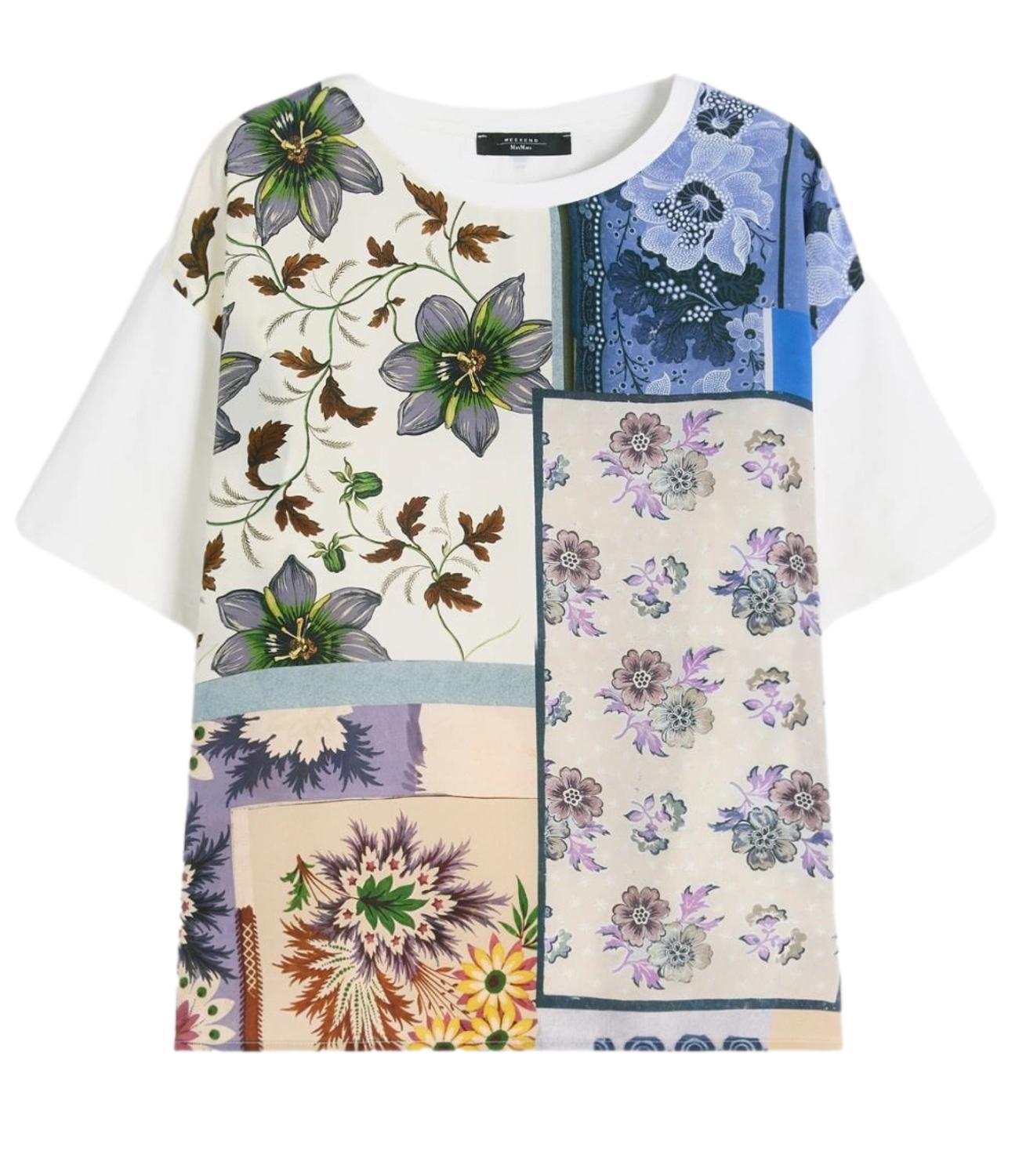 Max Mara Weekend T-shirt Wkdpampas Multicolor Donna