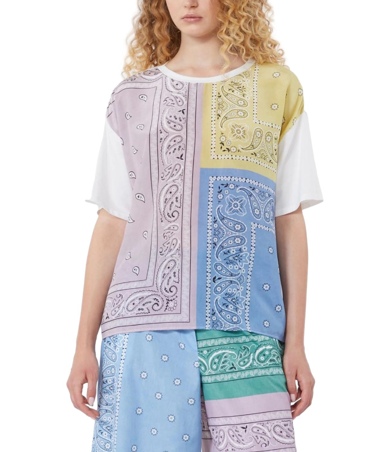 Max Mara Weekend T-shirt Wkdpampas Multicolor Donna