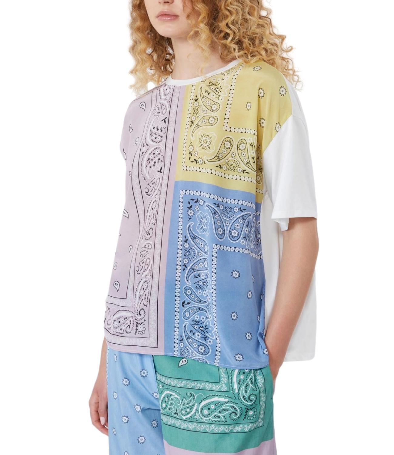 Max Mara Weekend T-shirt Wkdpampas Multicolor Donna