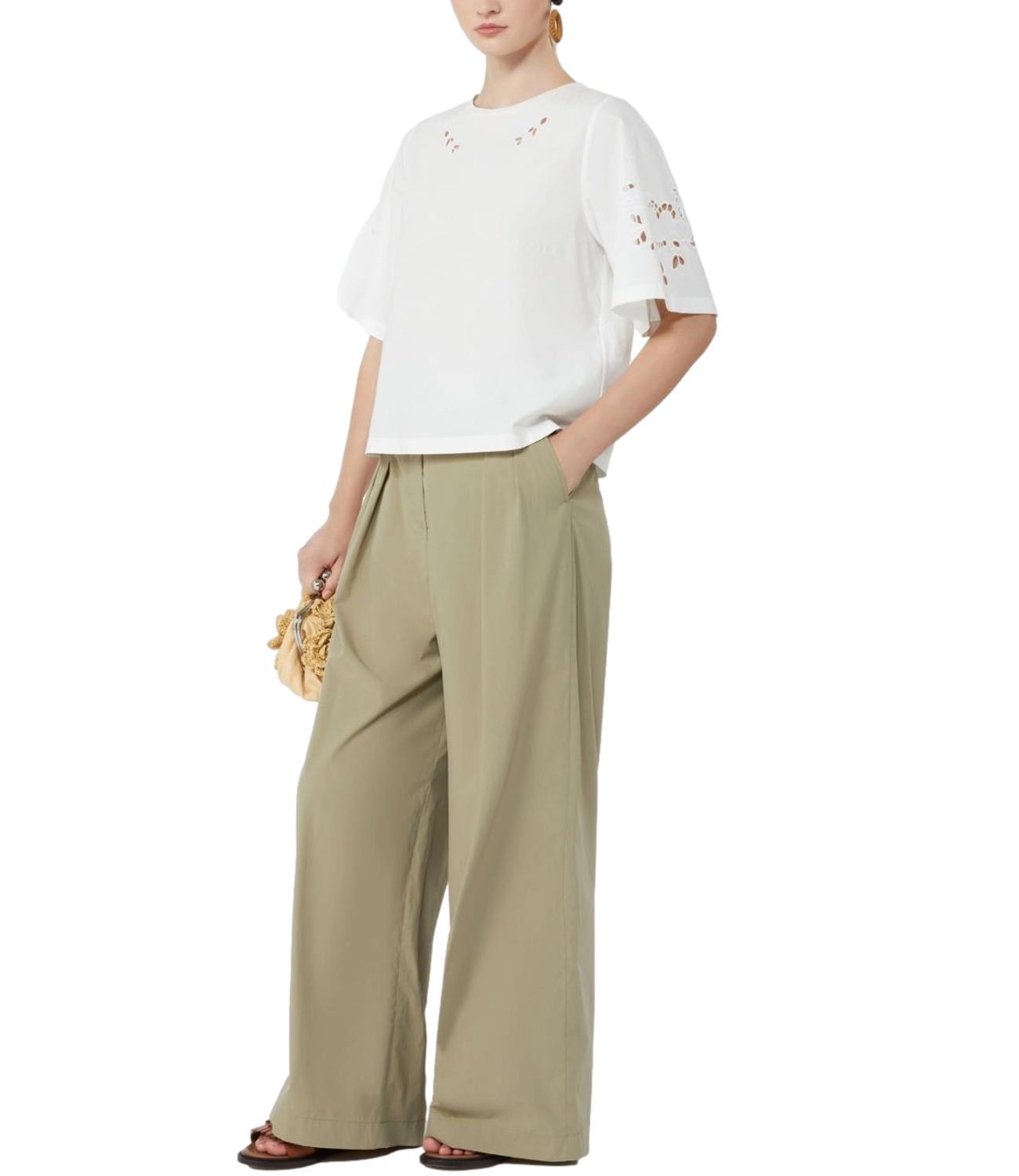 Max Mara Weekend T-shirt Wkdtarga Bianco Donna
