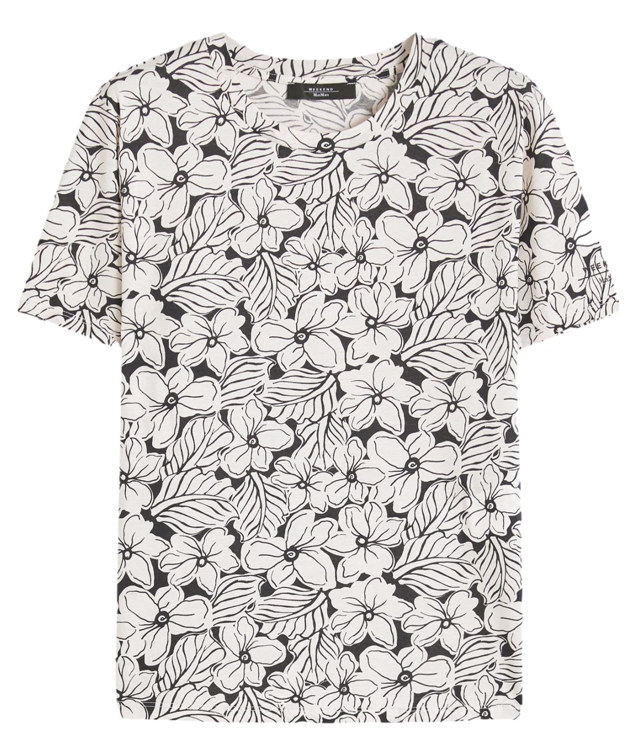 Max Mara Weekend T-shirt Wkdbussola Nero Donna