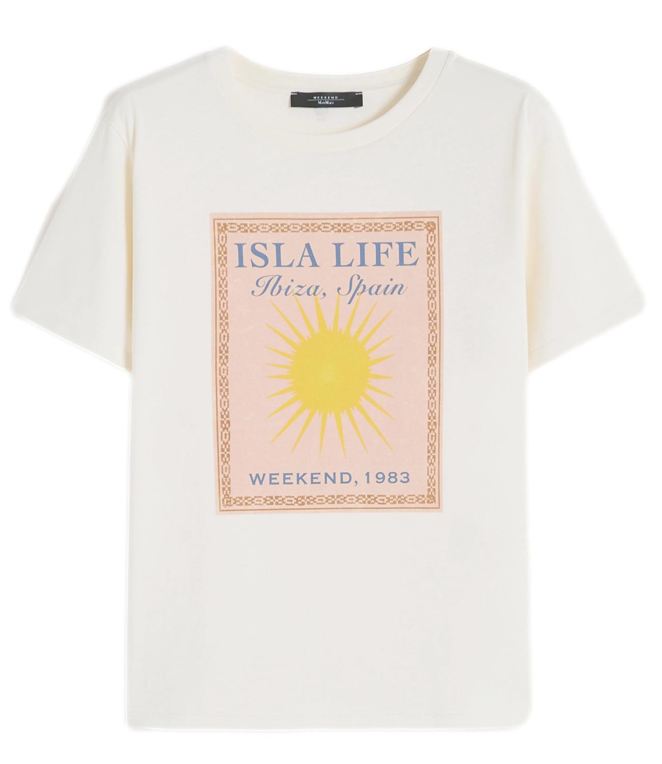 Max Mara Weekend T-shirt Wkdpantera Ecru Donna