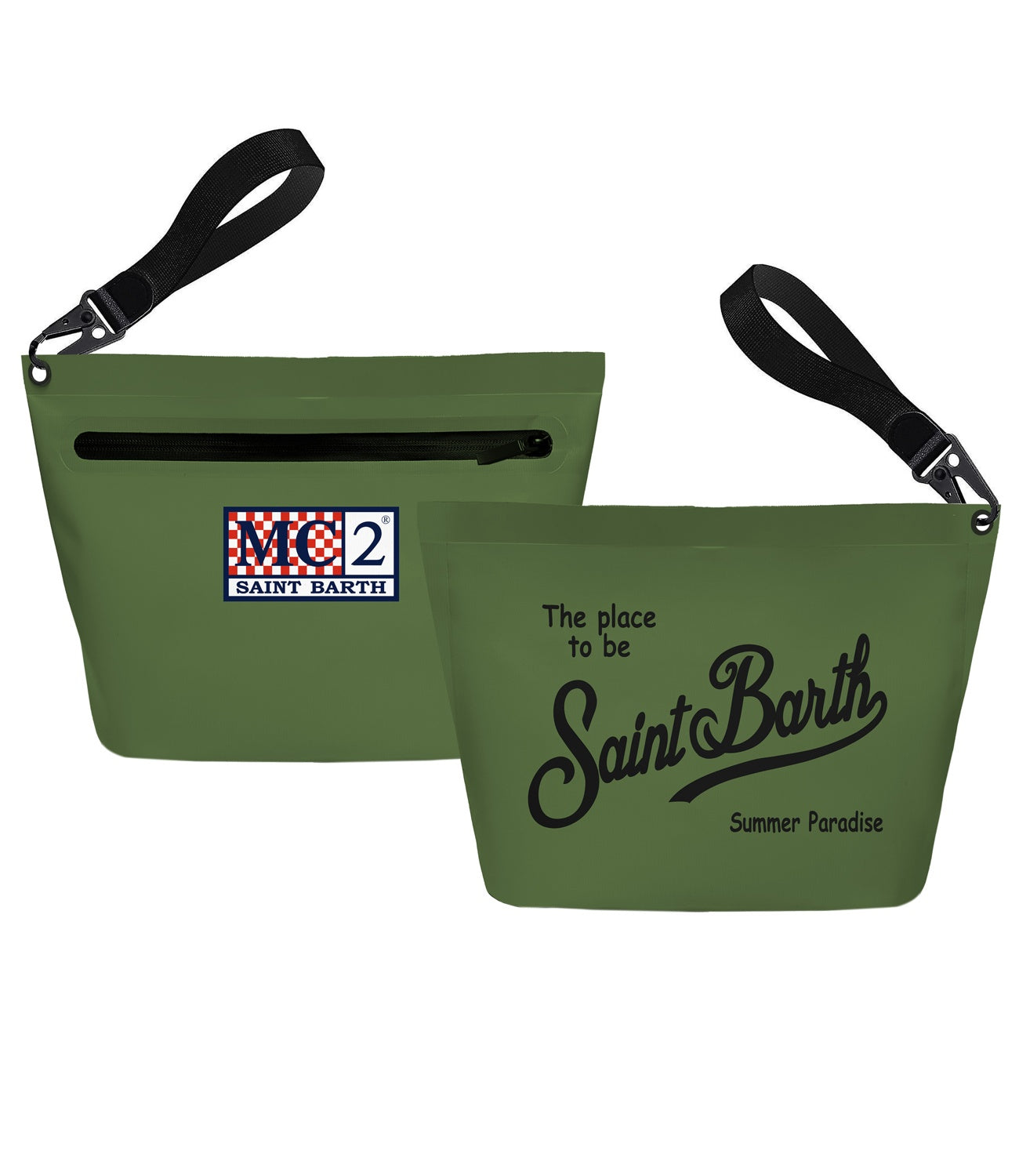 Pochette Aline MC2 verde 5200