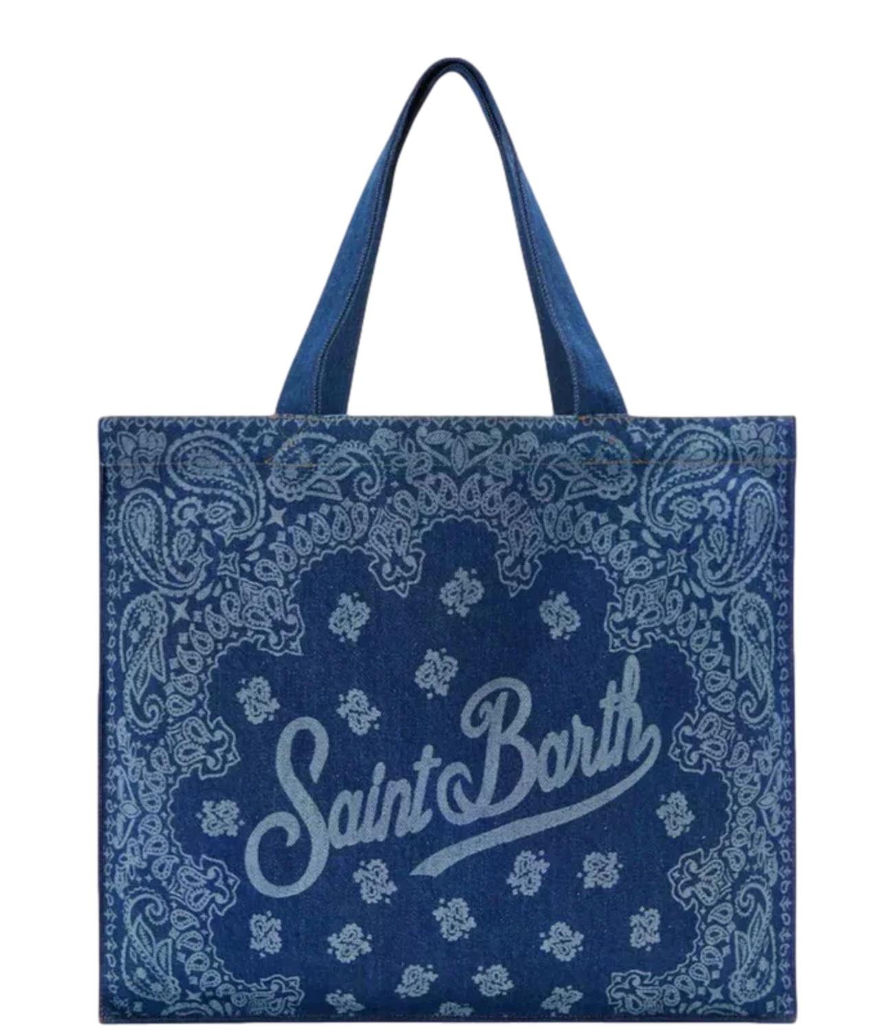 MC2 Saint Barth Borsa Essential Denim Bandana Donna