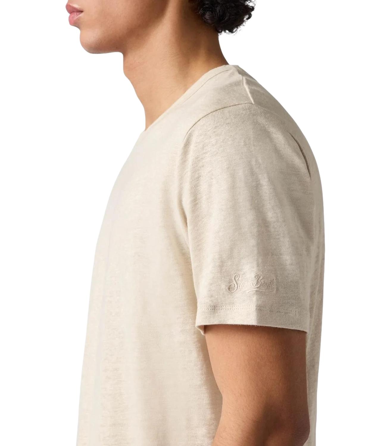 MC2 Saint Barth T-shirt Ecstasea Bianco Sporco Uomo