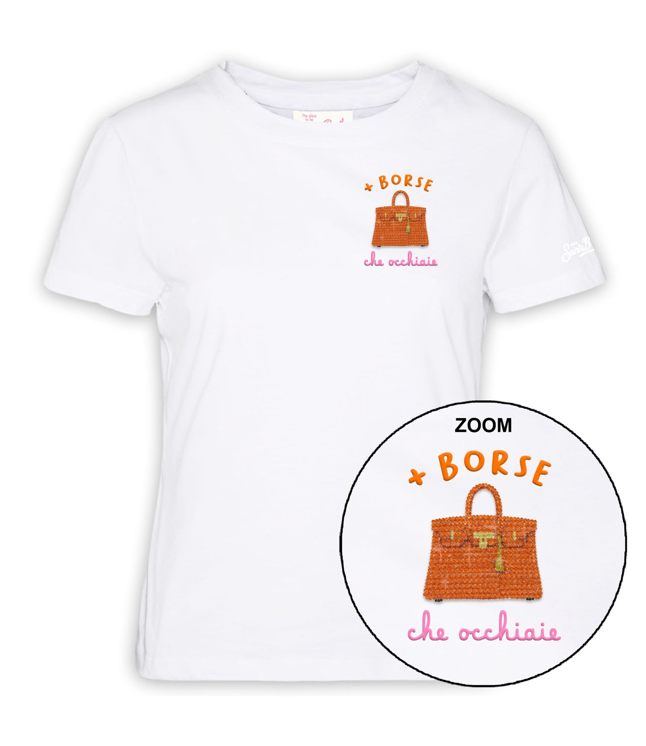 Emilie tshirt MC2 bianca donna