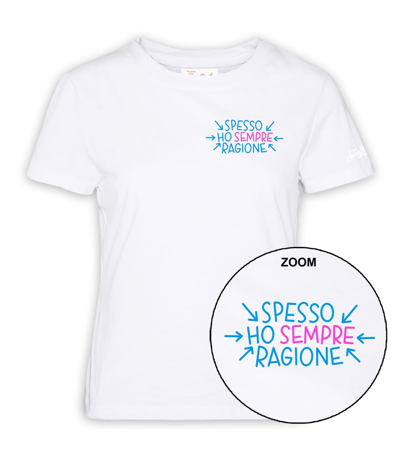 T-shirt Saint Barth Emilie SPESSO HO SEMPRE RAGIONE