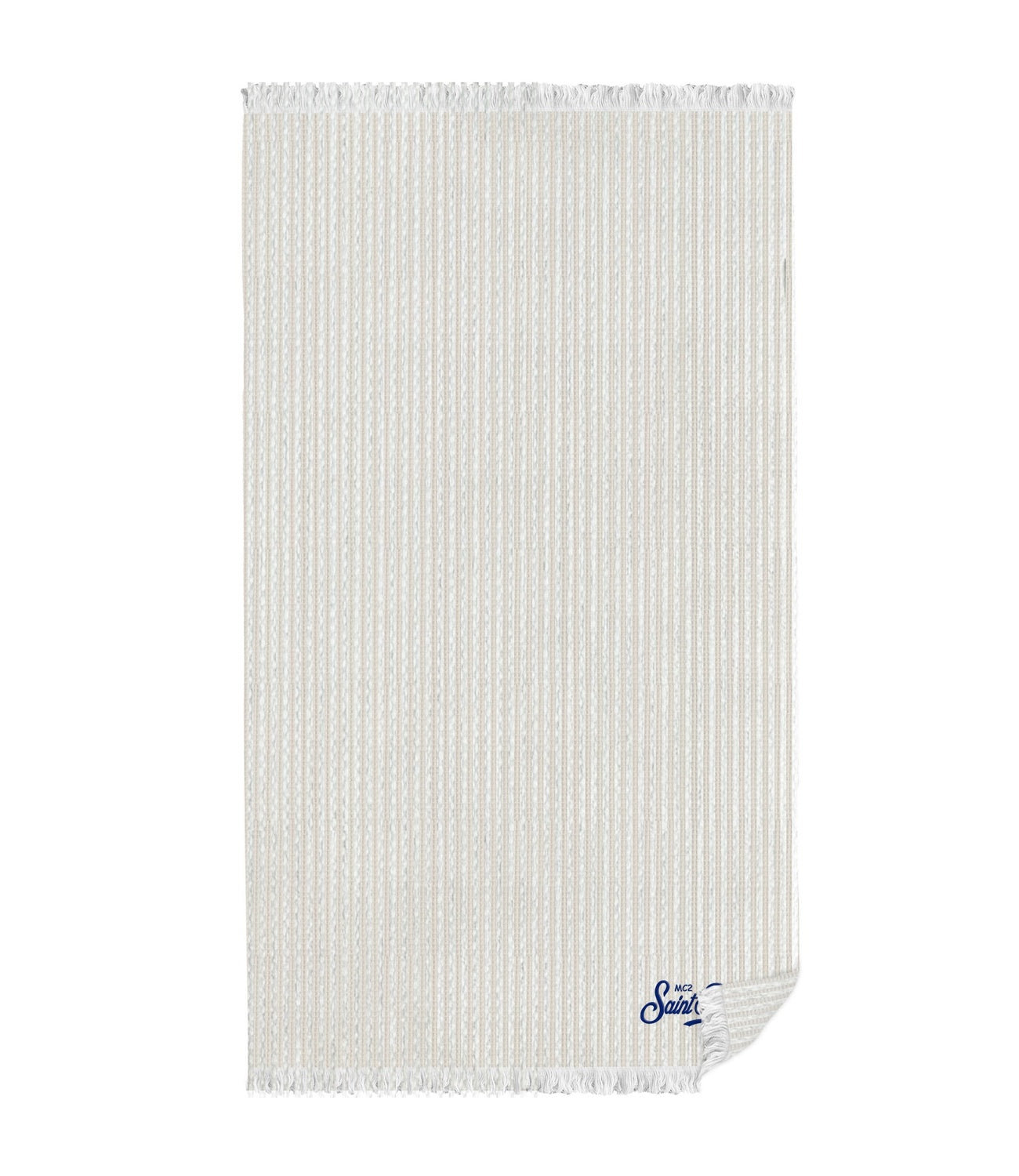 MC2 Saint Barth Telo Mare Seersucker Beige Unisex