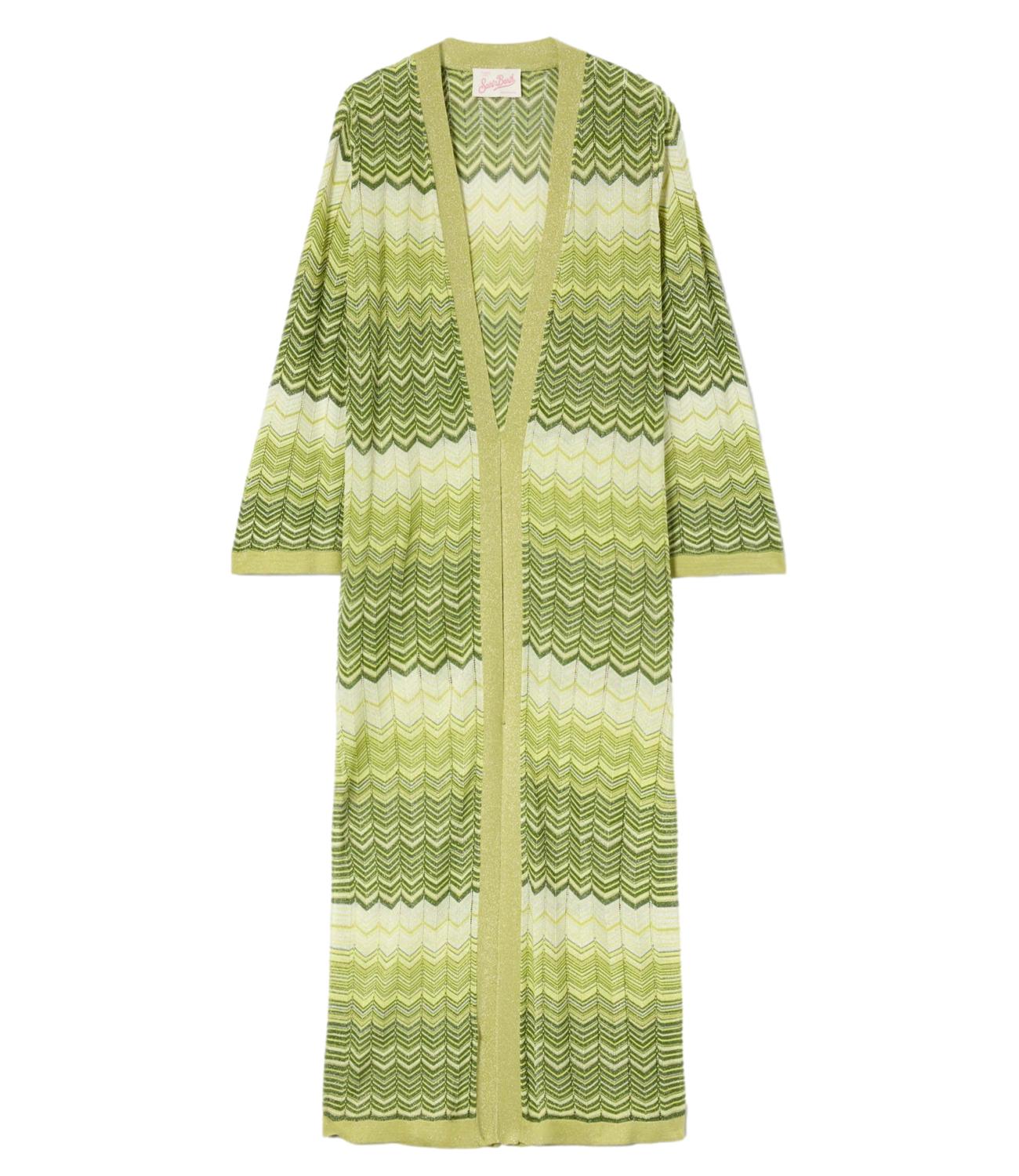 MC2 Saint Barth Cardigan Tonia Verde Donna