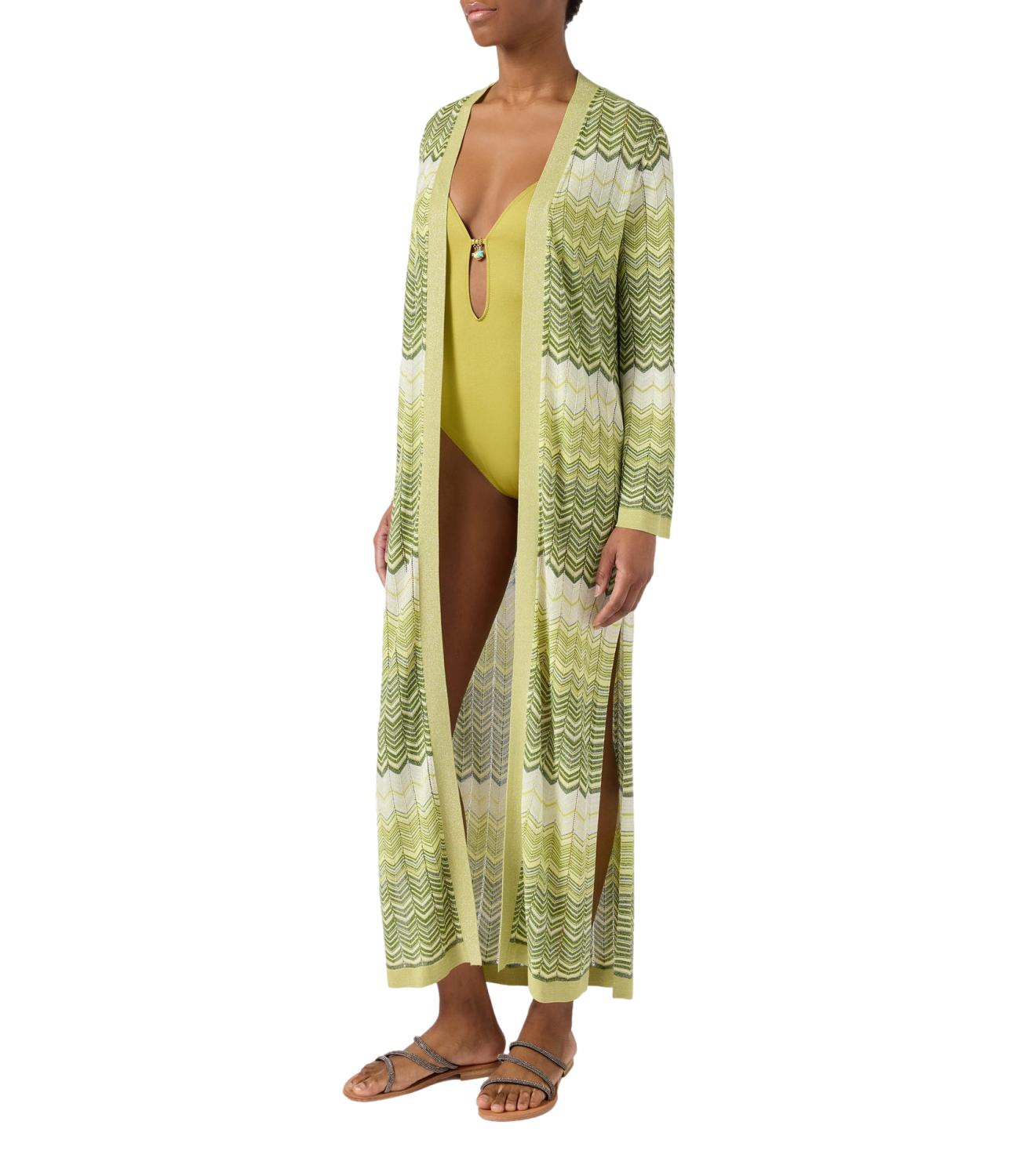 MC2 Saint Barth Cardigan Tonia Verde Donna
