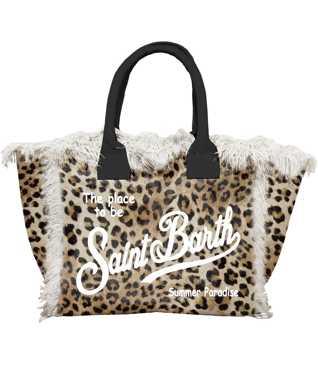 MC2 Saint Barth borsa Vanity sand leopard