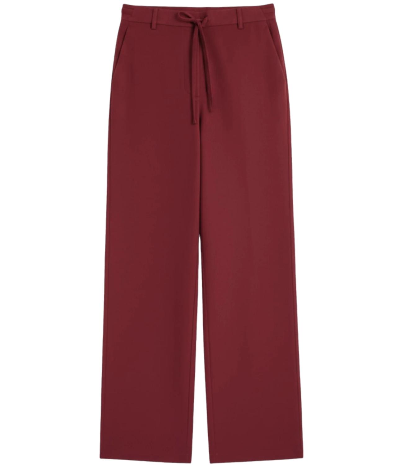 MM Pantalone Mmlagoraio Rosso Scuro Donna