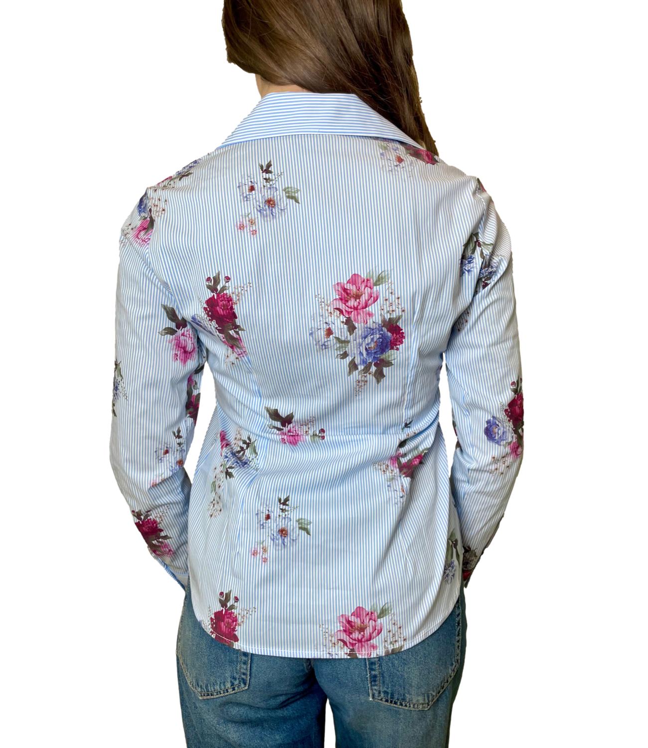Motel Camicia Azzurro Donna