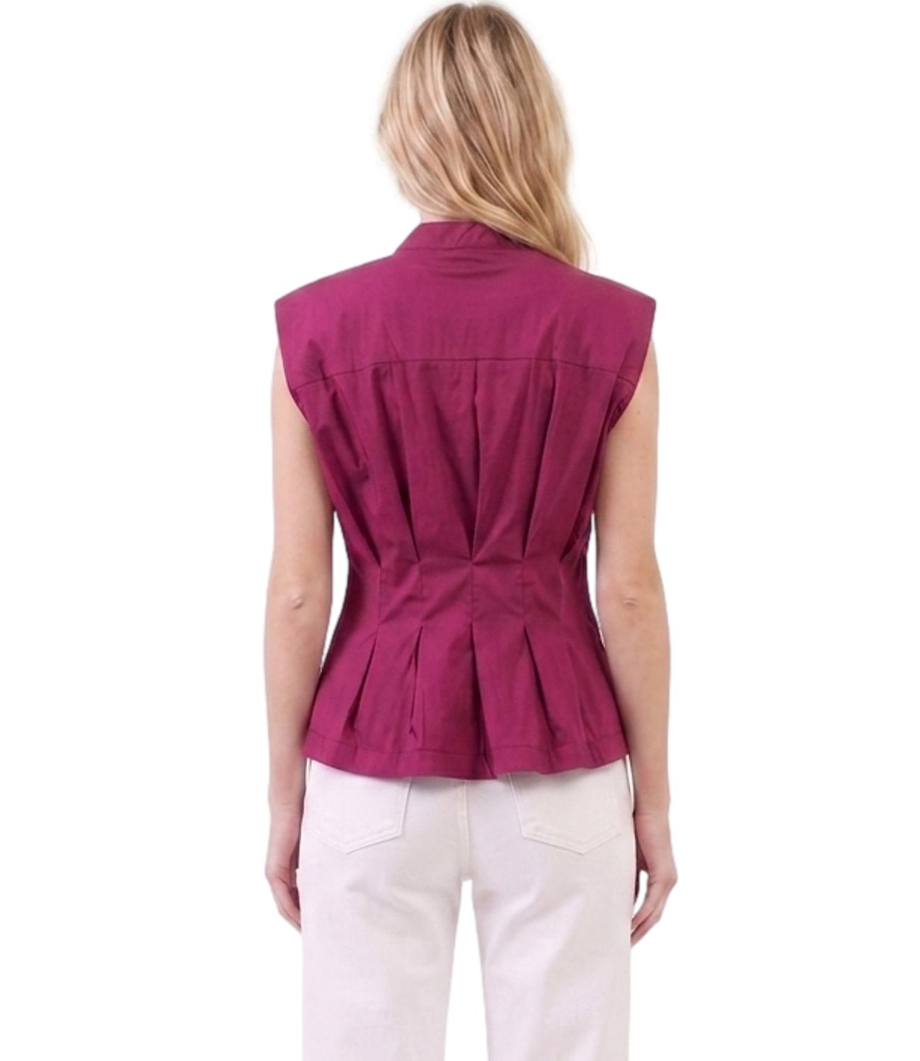 Motel Camicia Magenta Donna