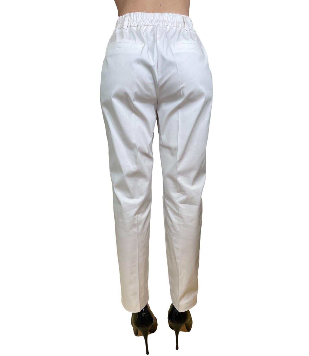 Motel Pantalone Panna Donna