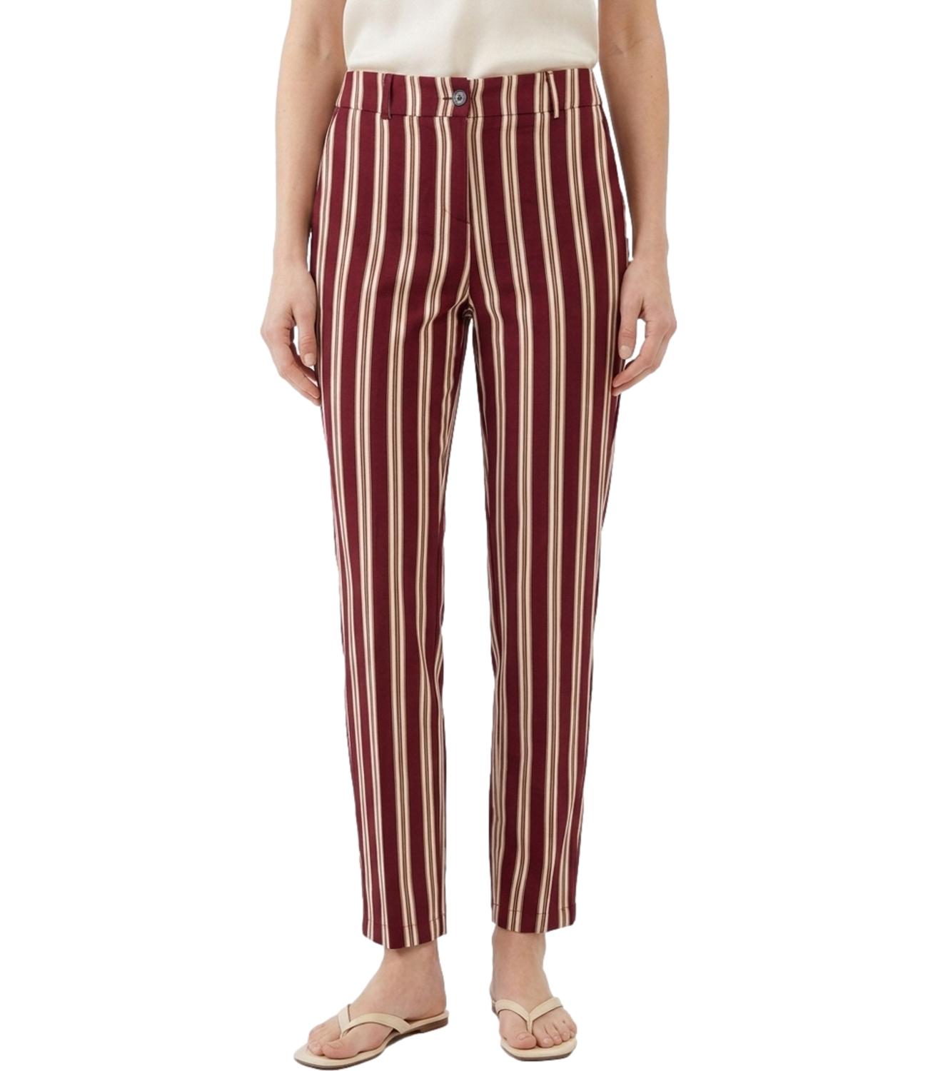 Motel Pantalone Bordeaux Donna
