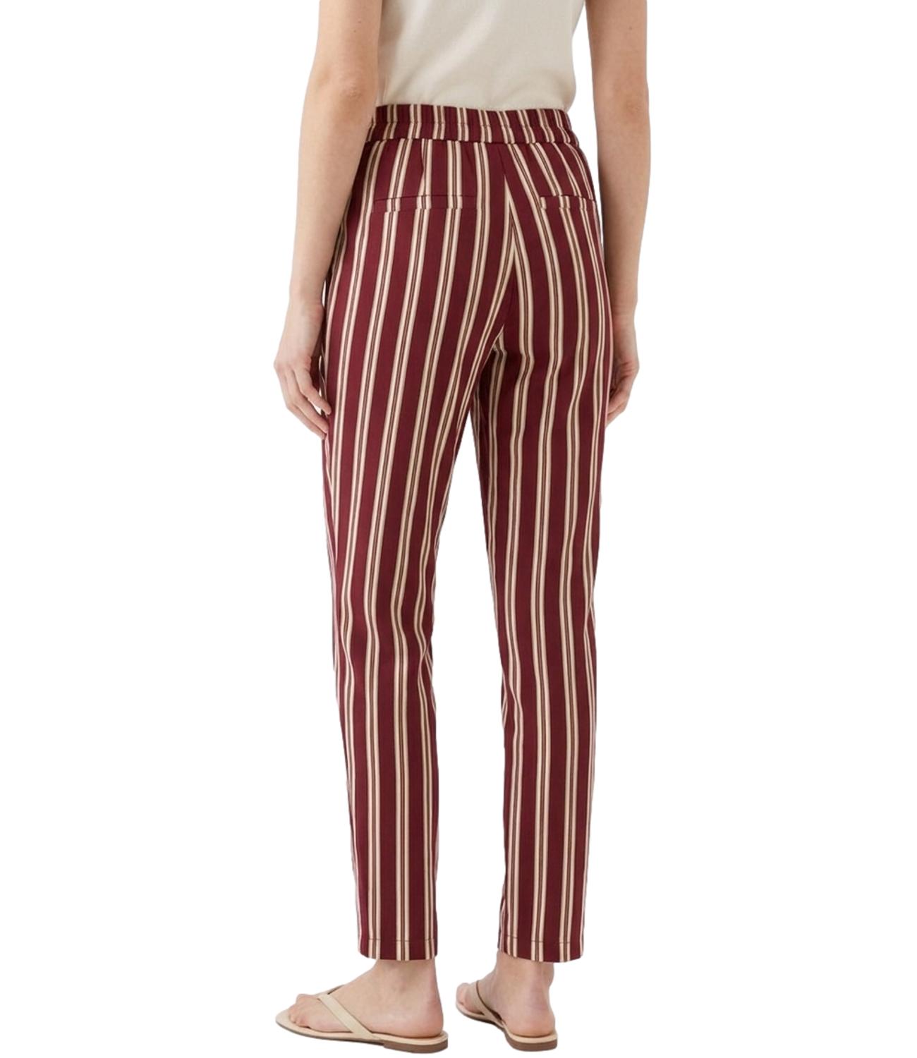 Motel Pantalone Bordeaux Donna