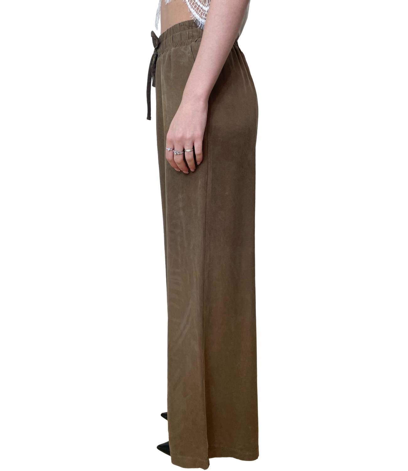 Motel Pantalone Marrone Donna