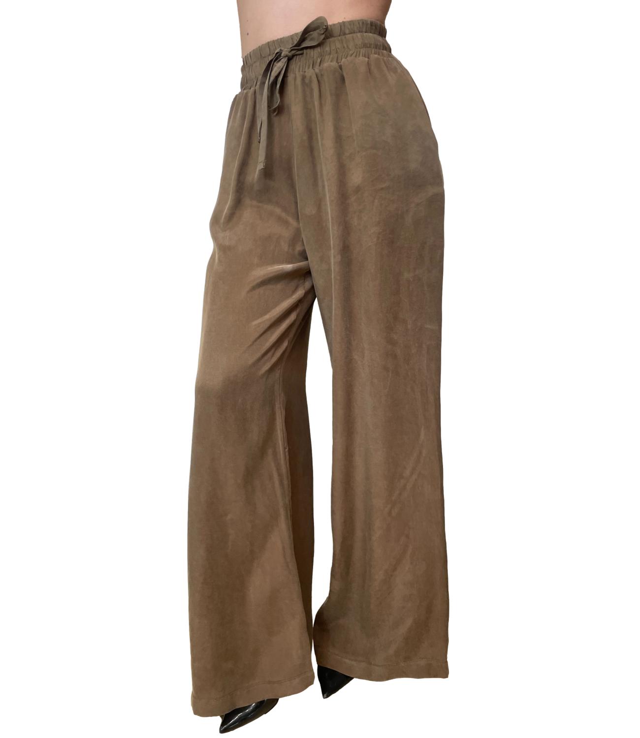 Motel Pantalone Marrone Donna