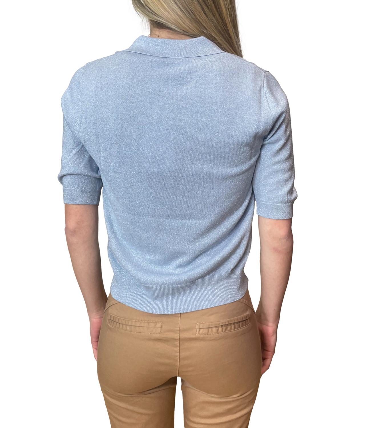 Motel Maglia Polo Lurex Maldive Donna