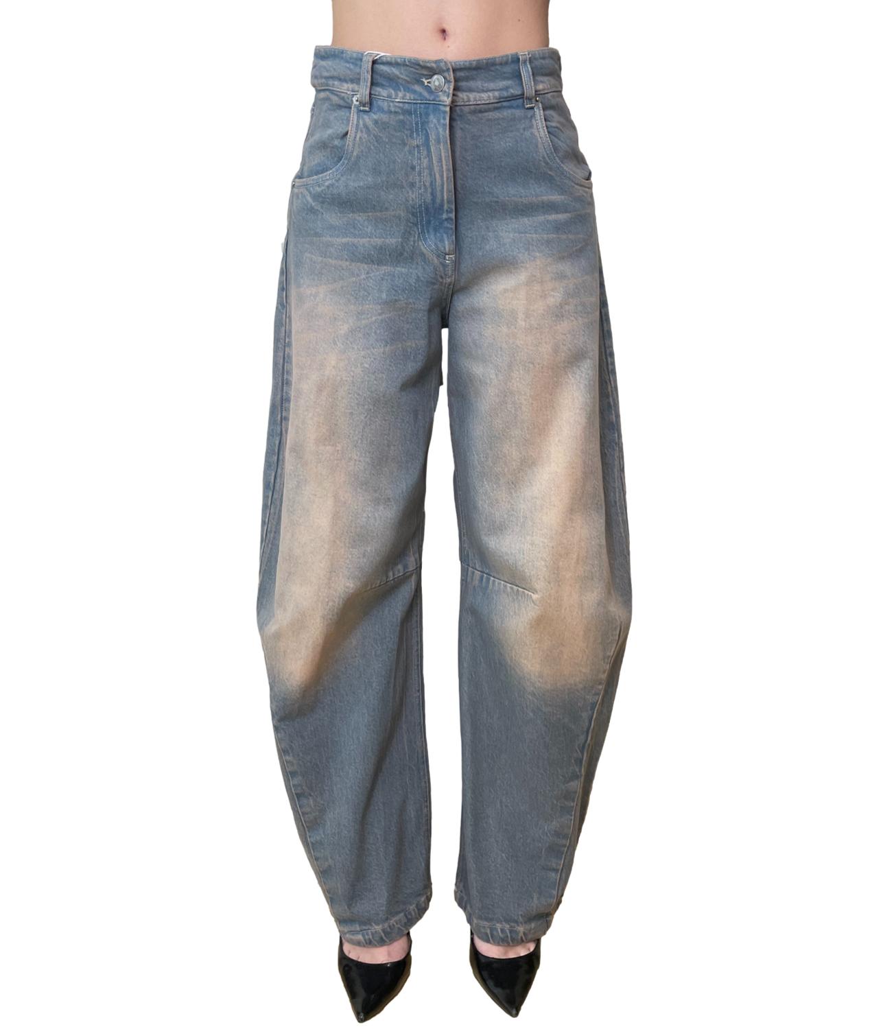 Motel Pantalone Denim Salmone Donna