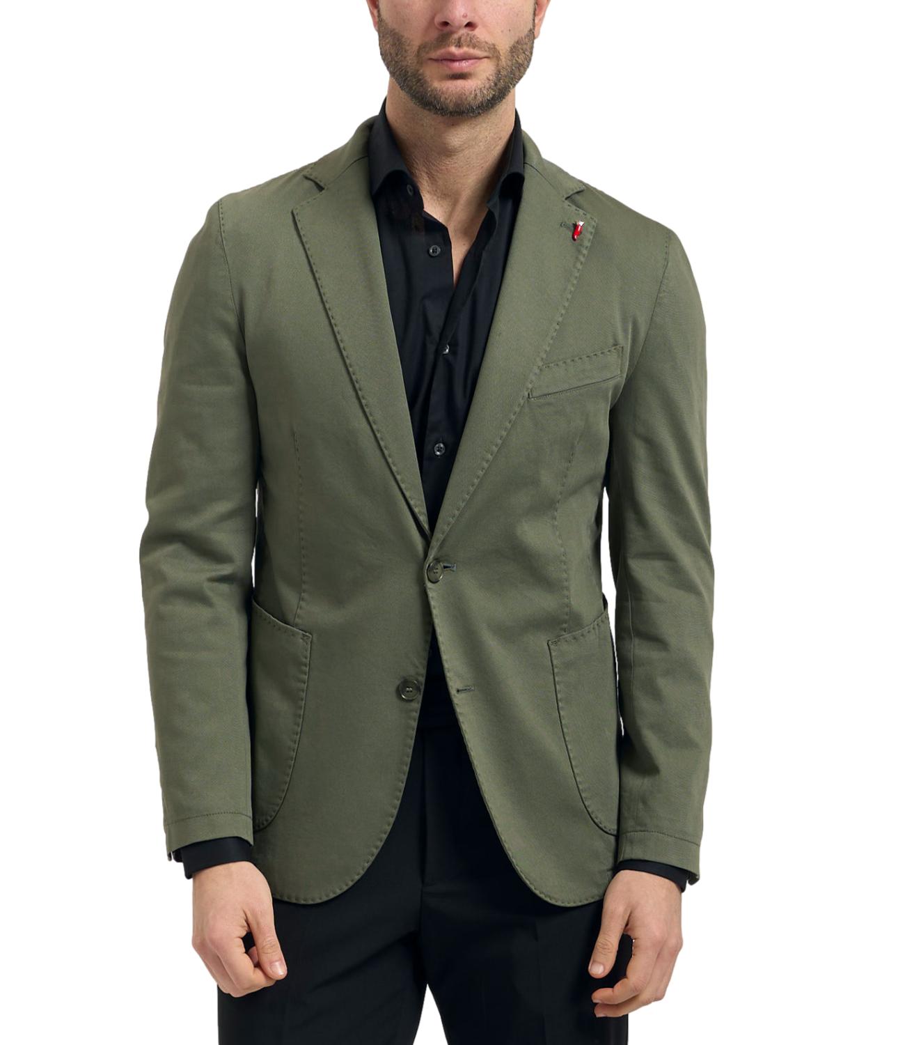 Mulish Giacca verde due bottoni