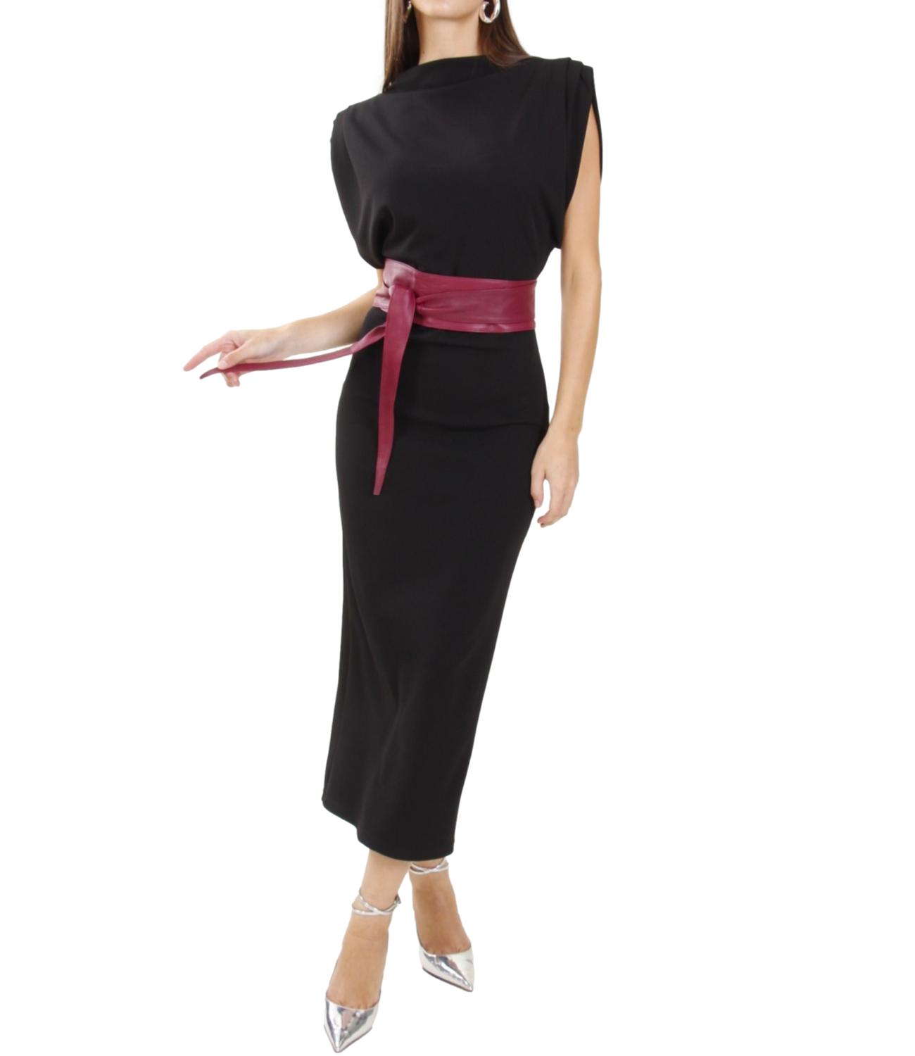 Myastreet Cintura Bordeaux Donna