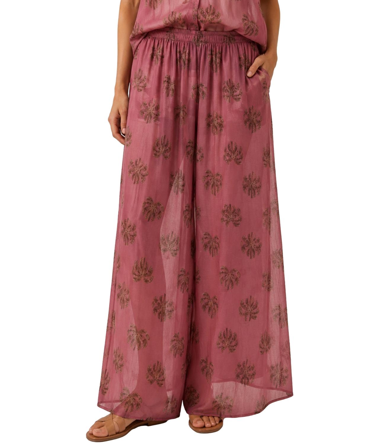 Myastreet Pantalone Rosa Donna