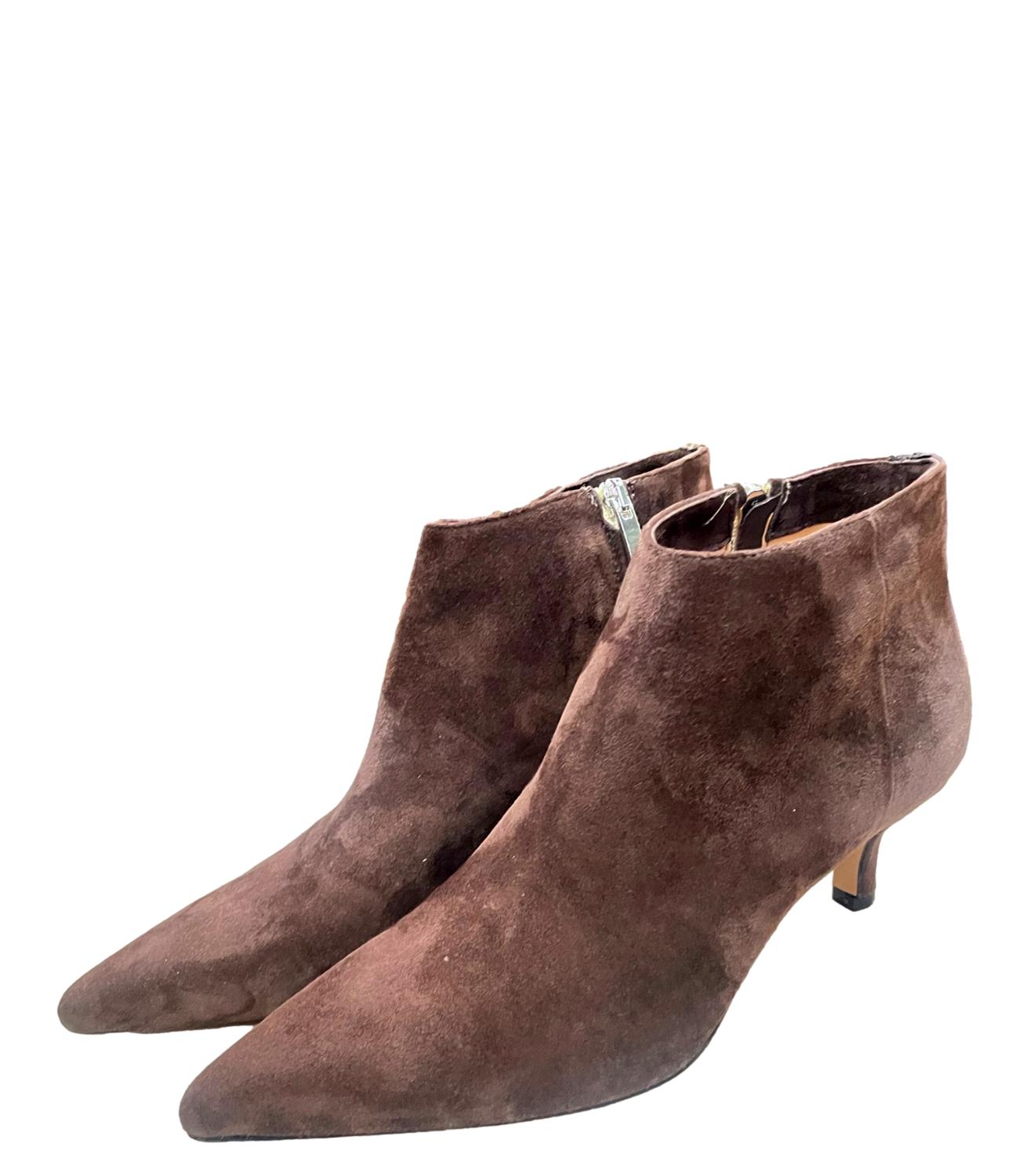 Ovyè Tronchetto Camoscio Marrone Donna