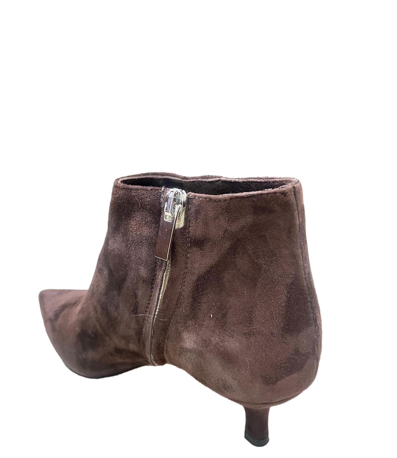 Ovyè Tronchetto Camoscio Marrone Donna