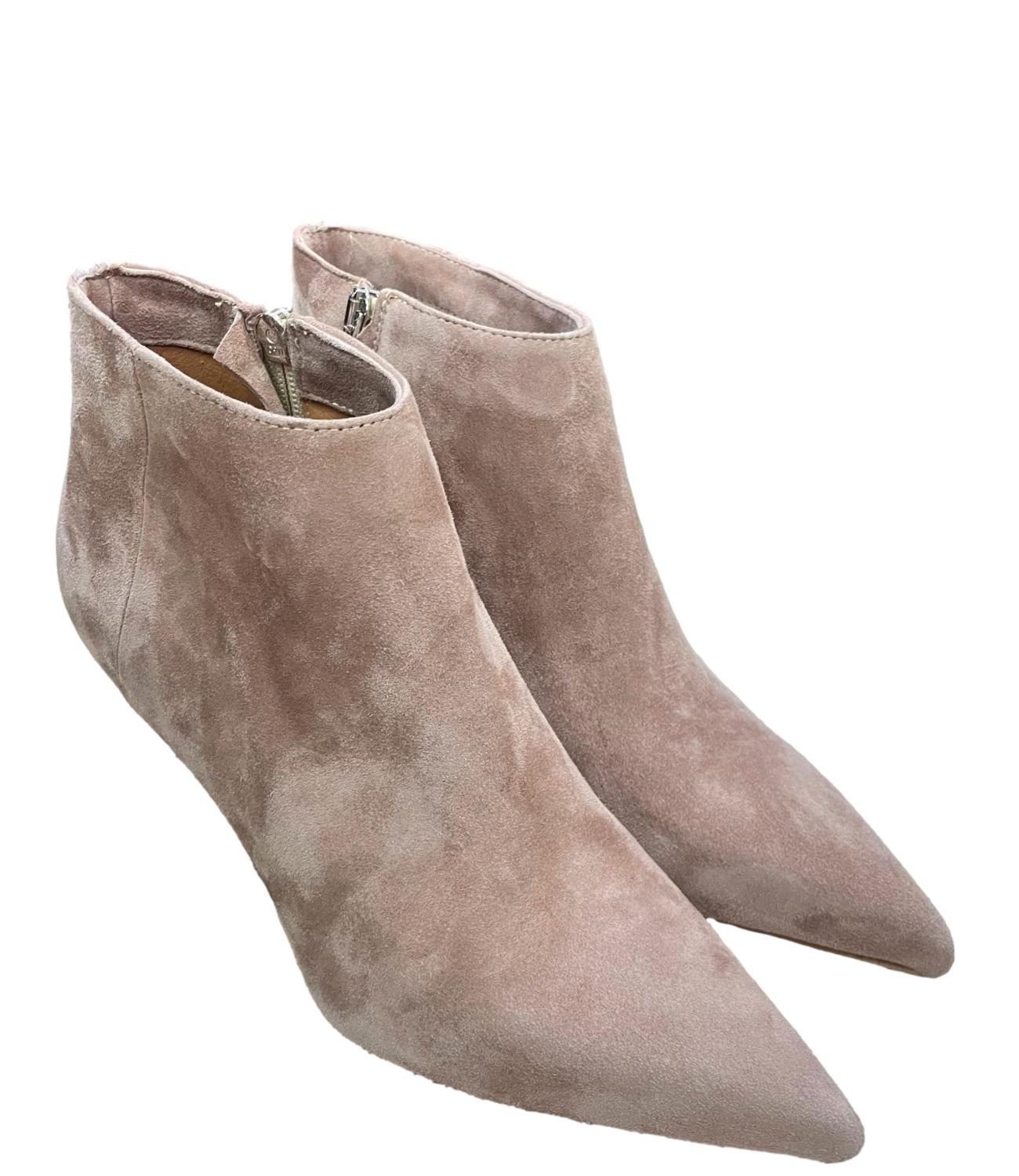 Ovyè Tronchetto Camoscio Rosa Antico