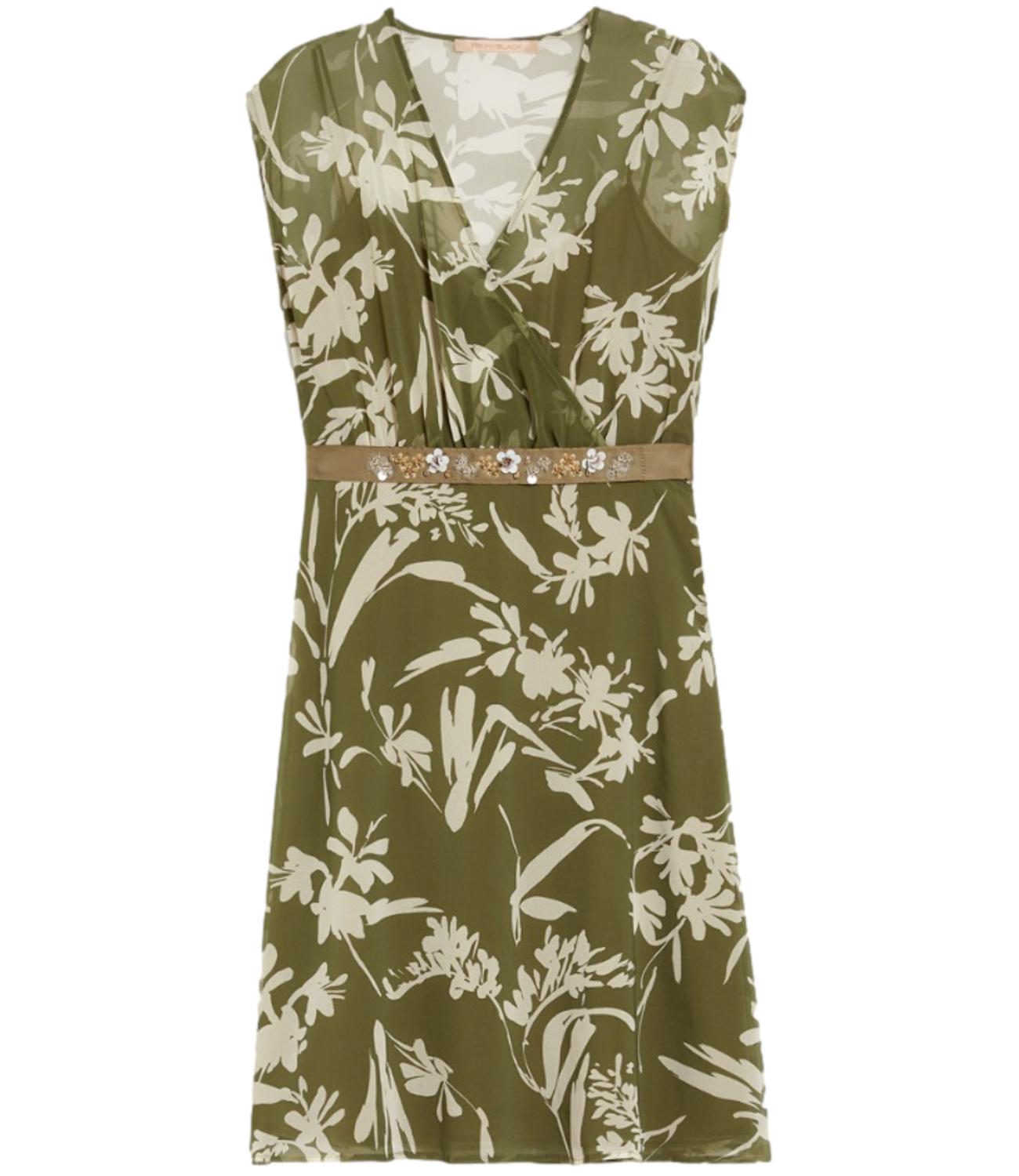 Penny Black Abito PBPFAGLIA Floreale Verde Donna