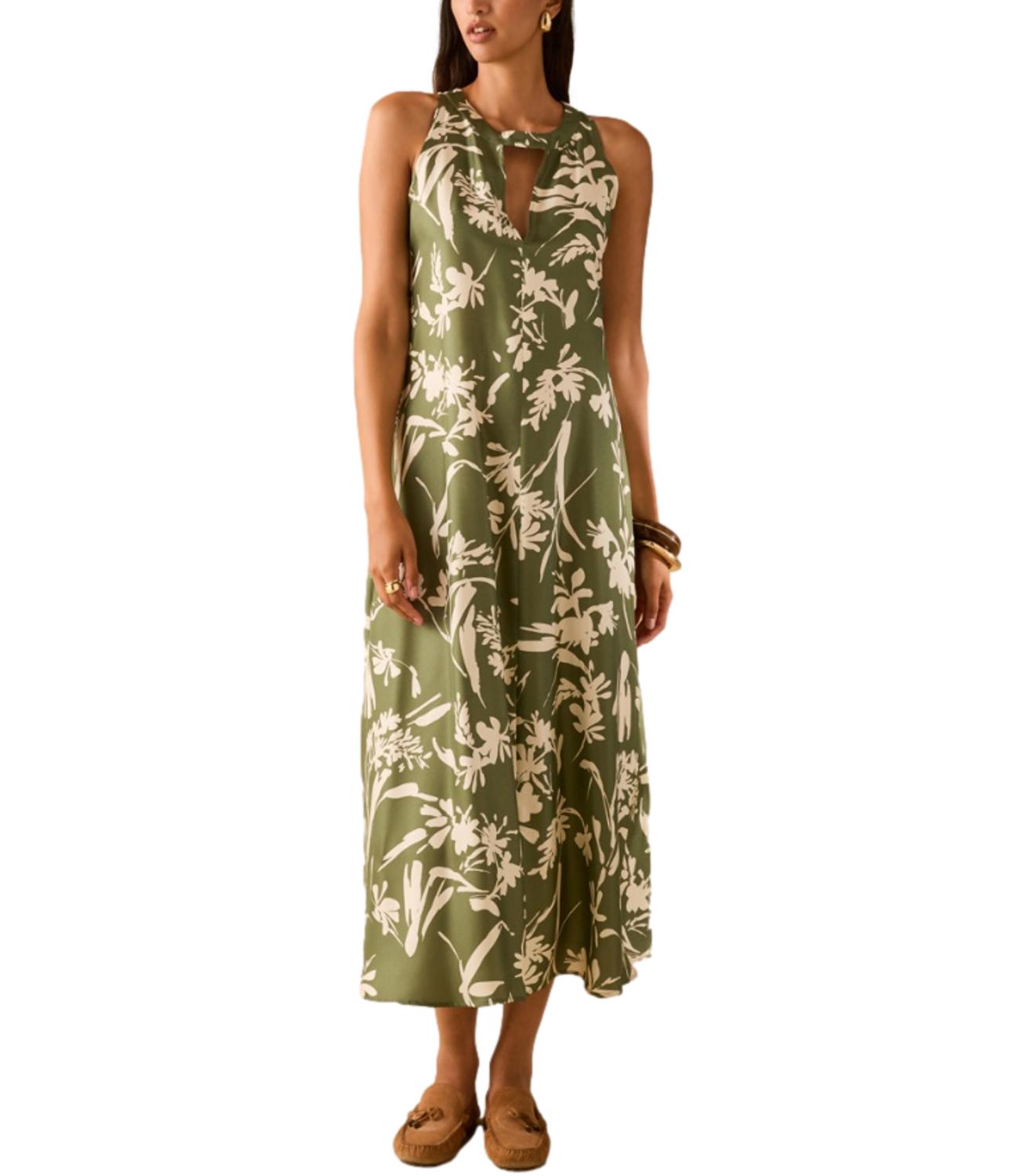 Penny Black Abito PBPSALICE Floreale Verde Donna