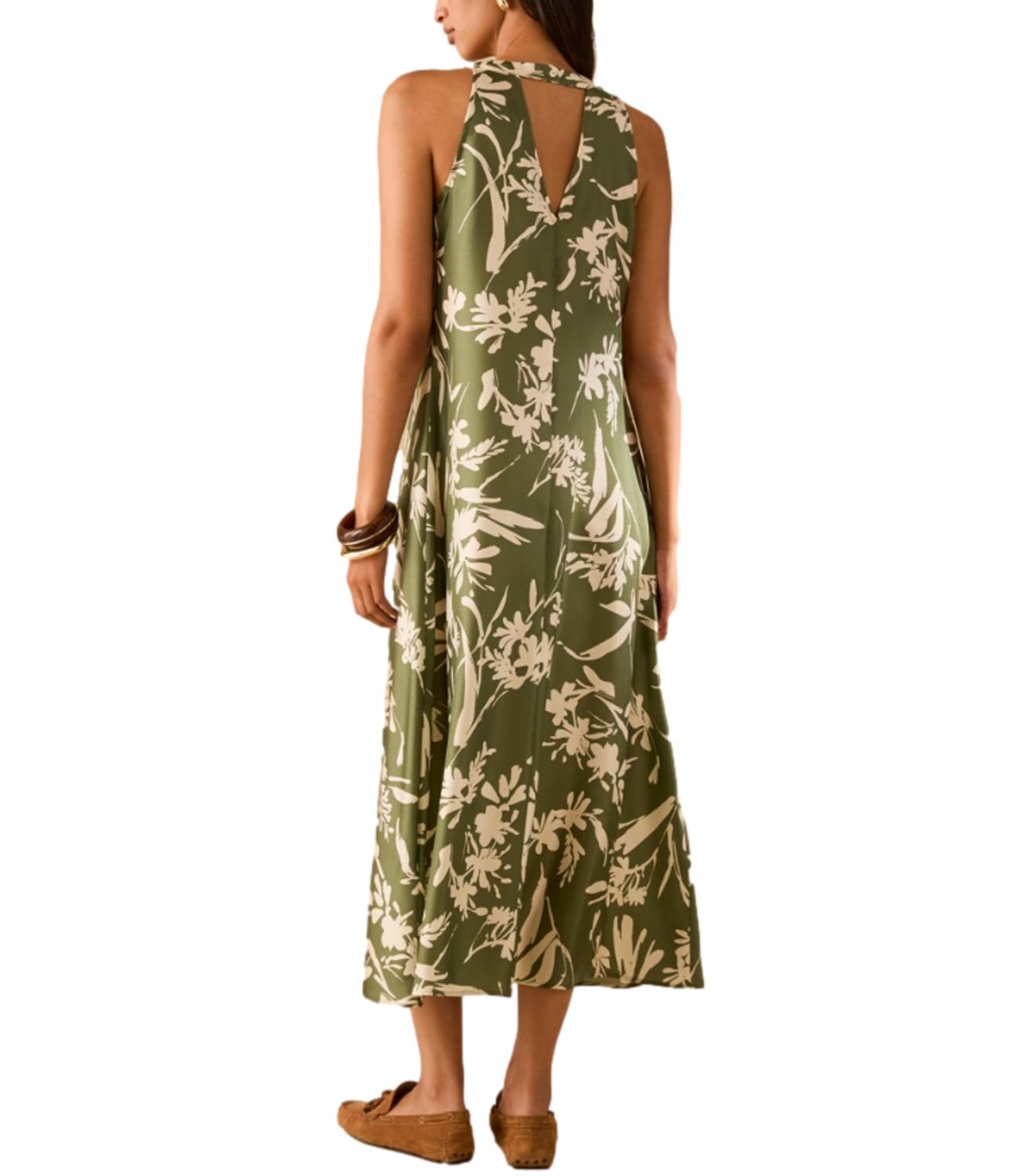 Penny Black Abito PBPSALICE Floreale Verde Donna