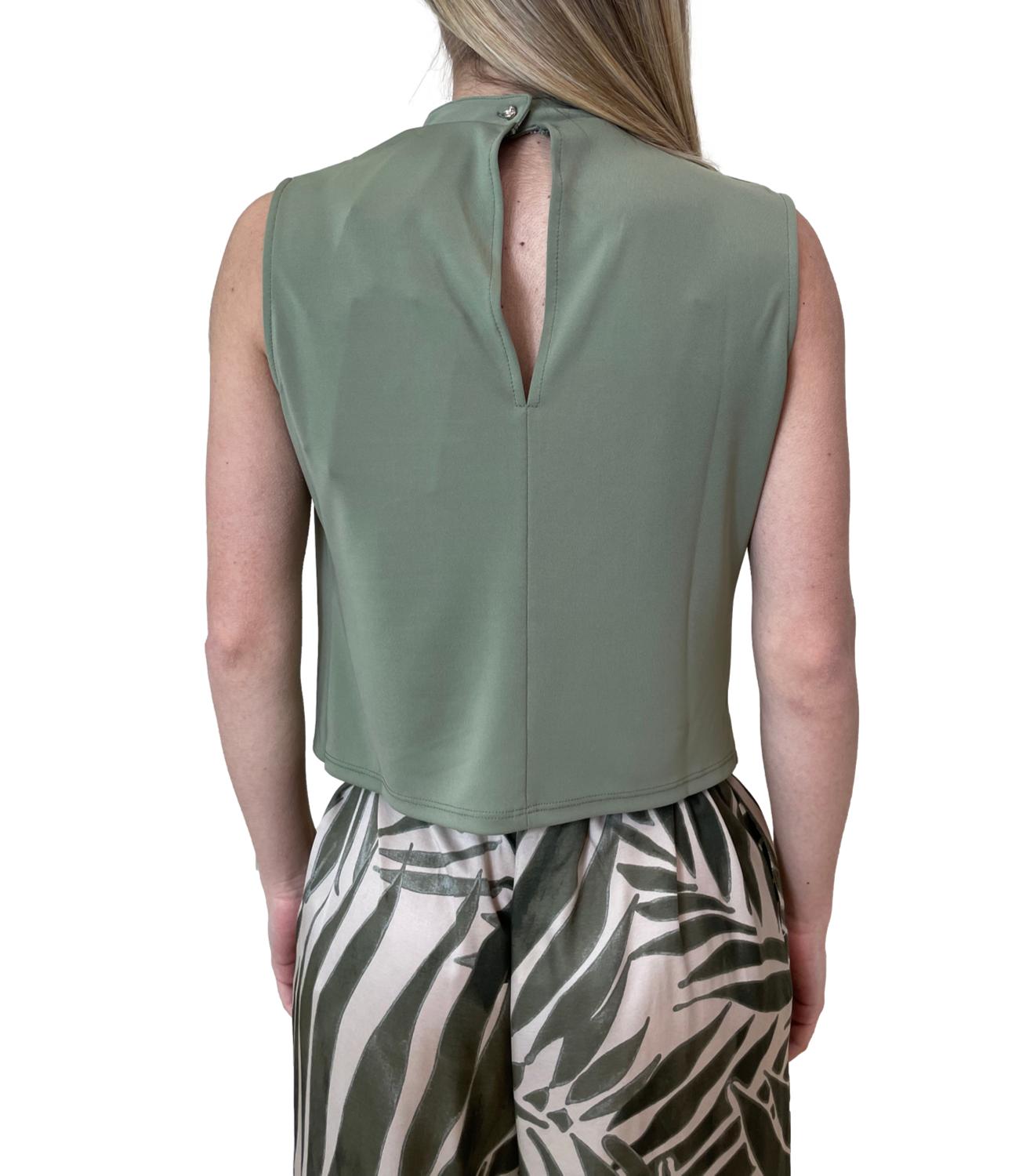 Penny Black Top PBPRANCH Verde Donna
