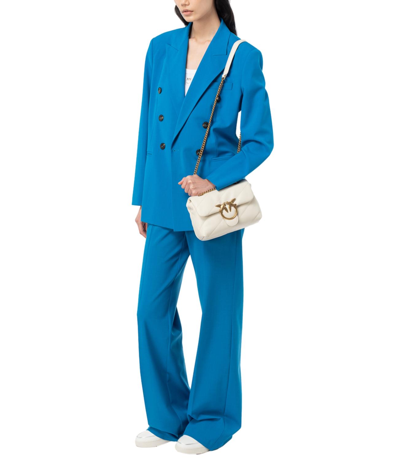 Pinko Borsa Love Puff Mini Cl Sheep Nappa Bianco/Gold Donna