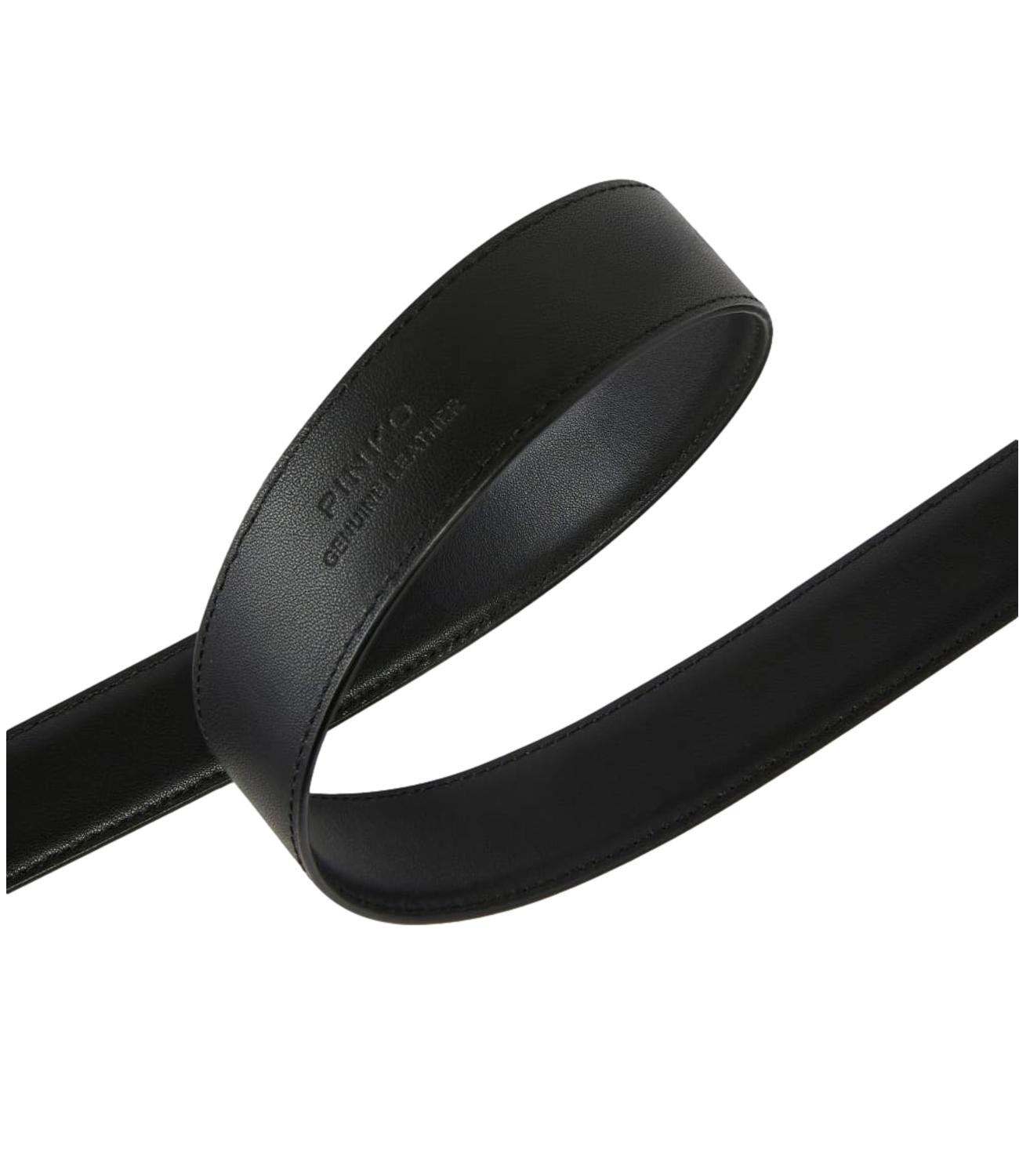Pinko Cintura Love Berry H3 Belt.Low Vitello Nero/Gold Donna