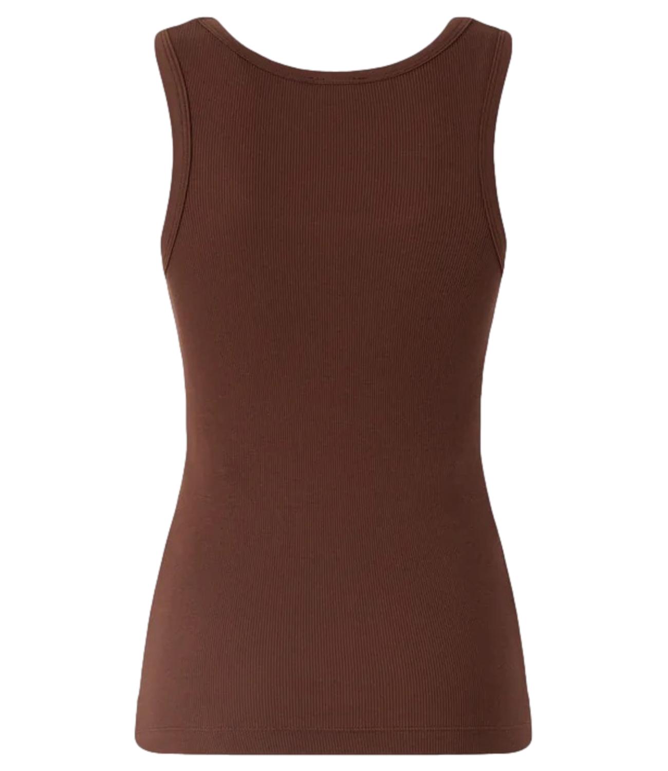 Pinko canotta Calcolatore marrone donna