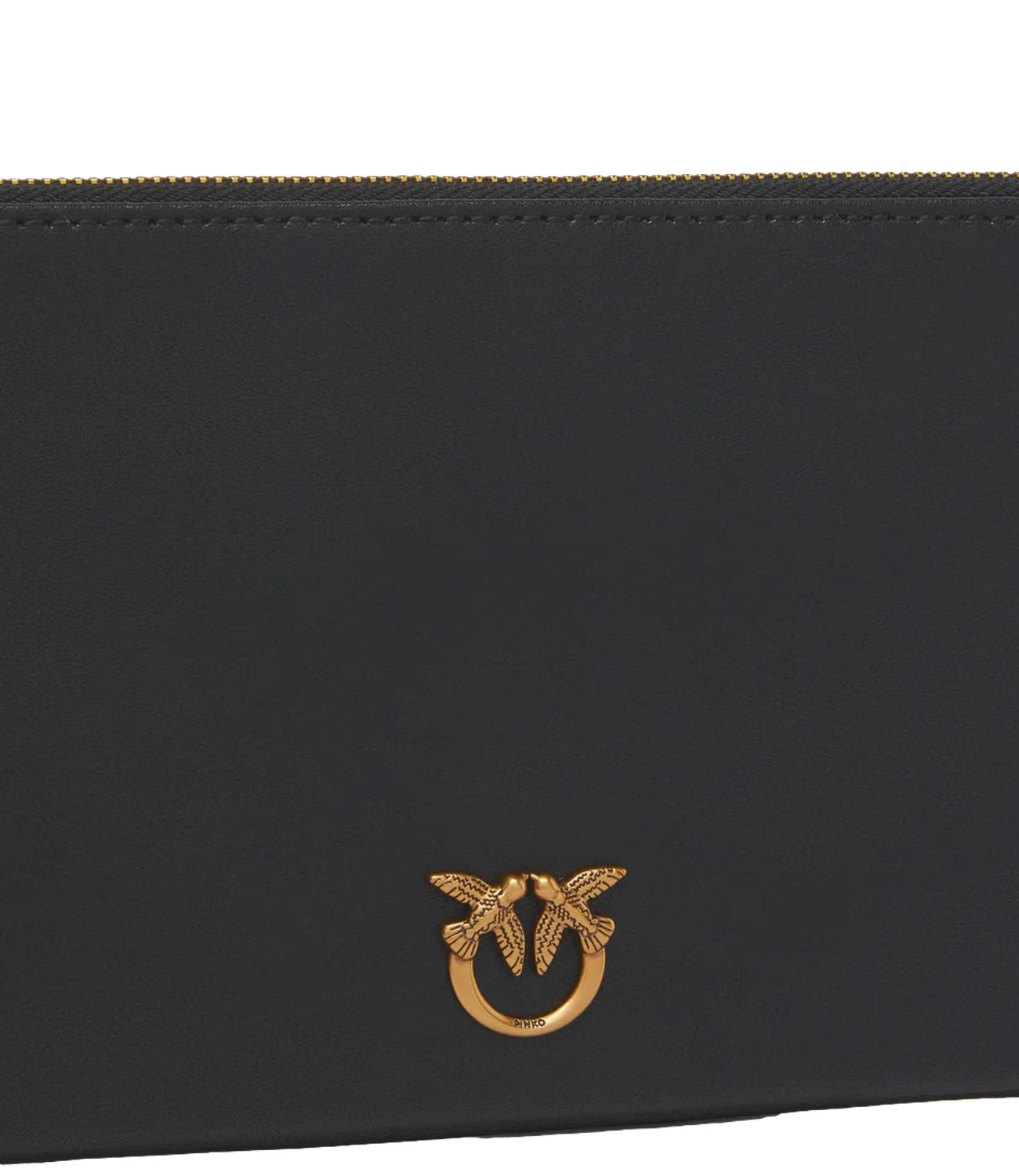 Pinko borsa Horizontal Flat nero donna
