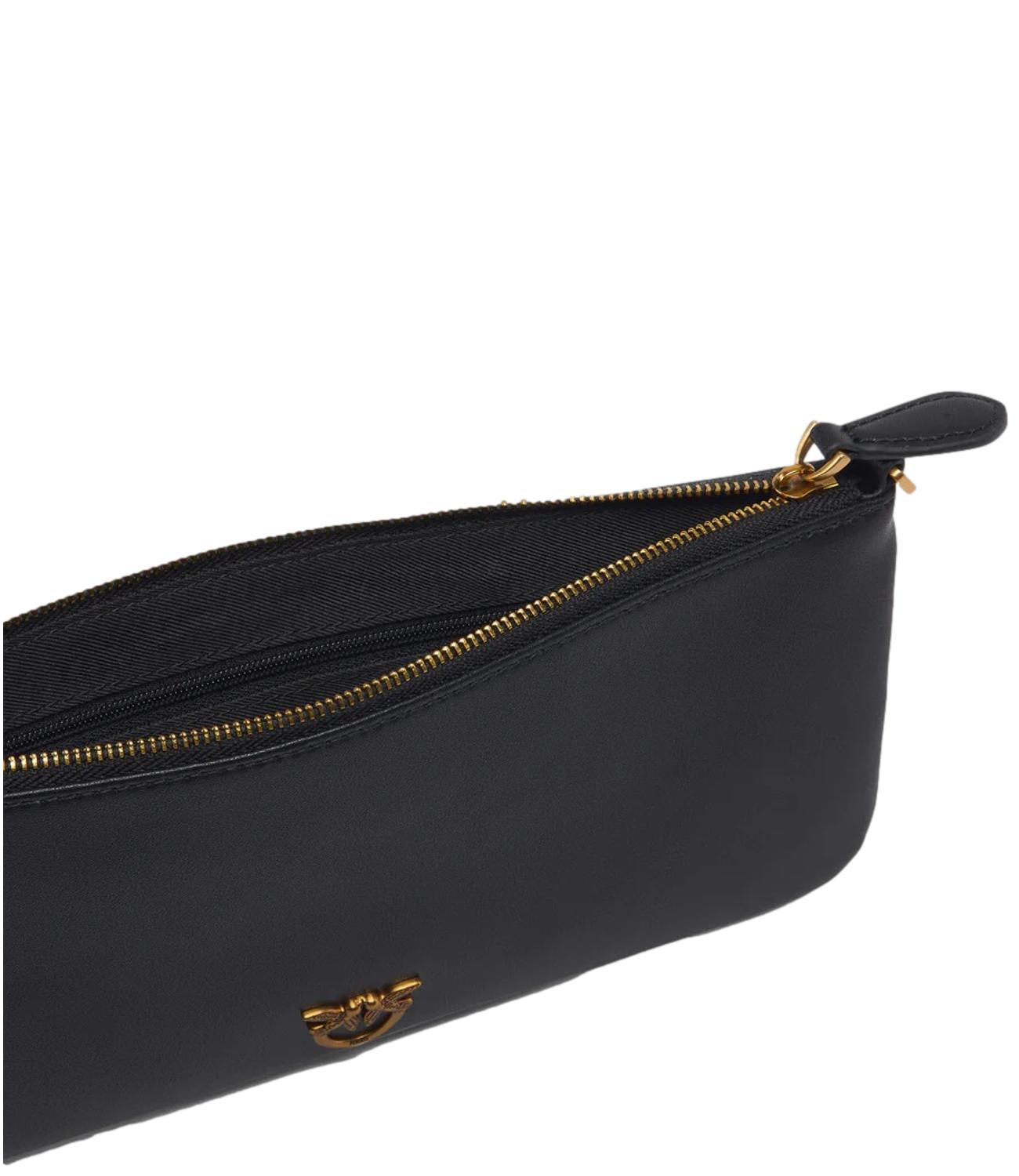 Pinko borsa Horizontal Flat nero donna