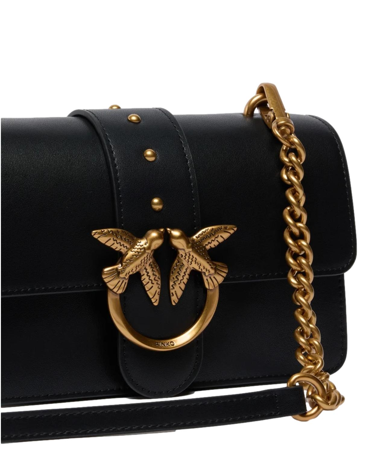 Pinko Love Bag One Mini nero donna