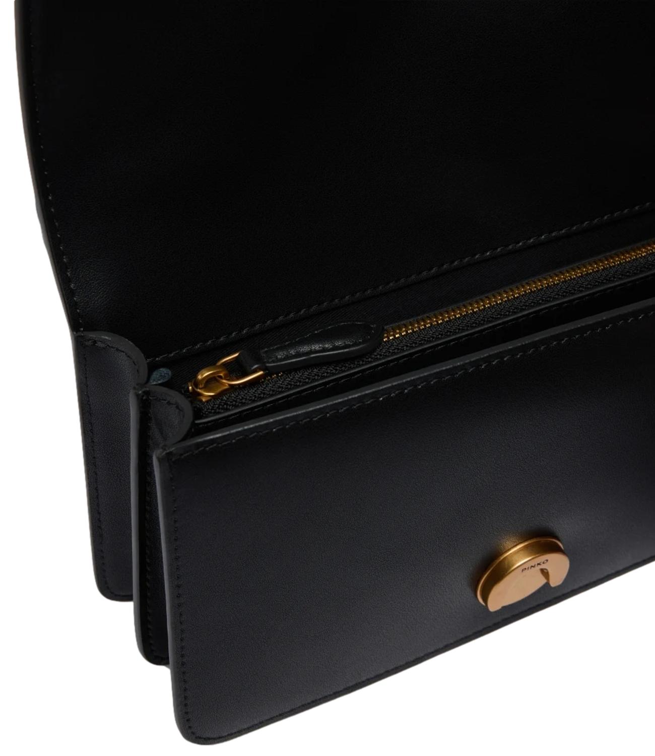Pinko Love Bag One Mini nero donna